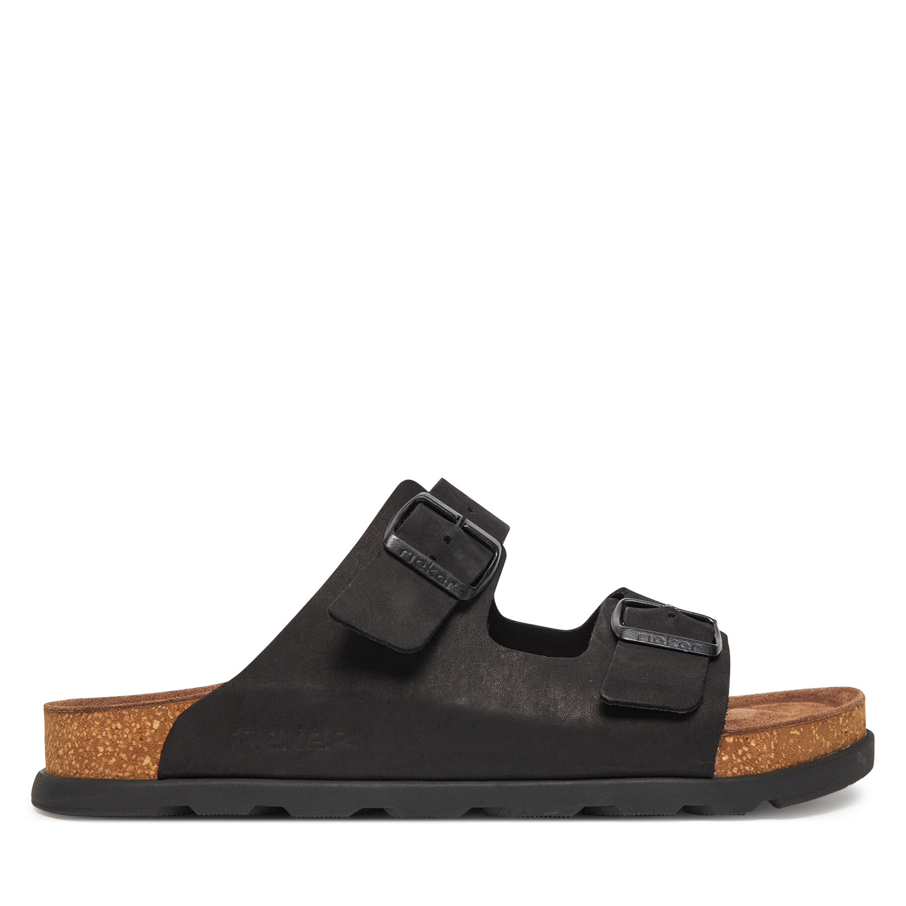 Rieker Klapki 21190-00 Czarny