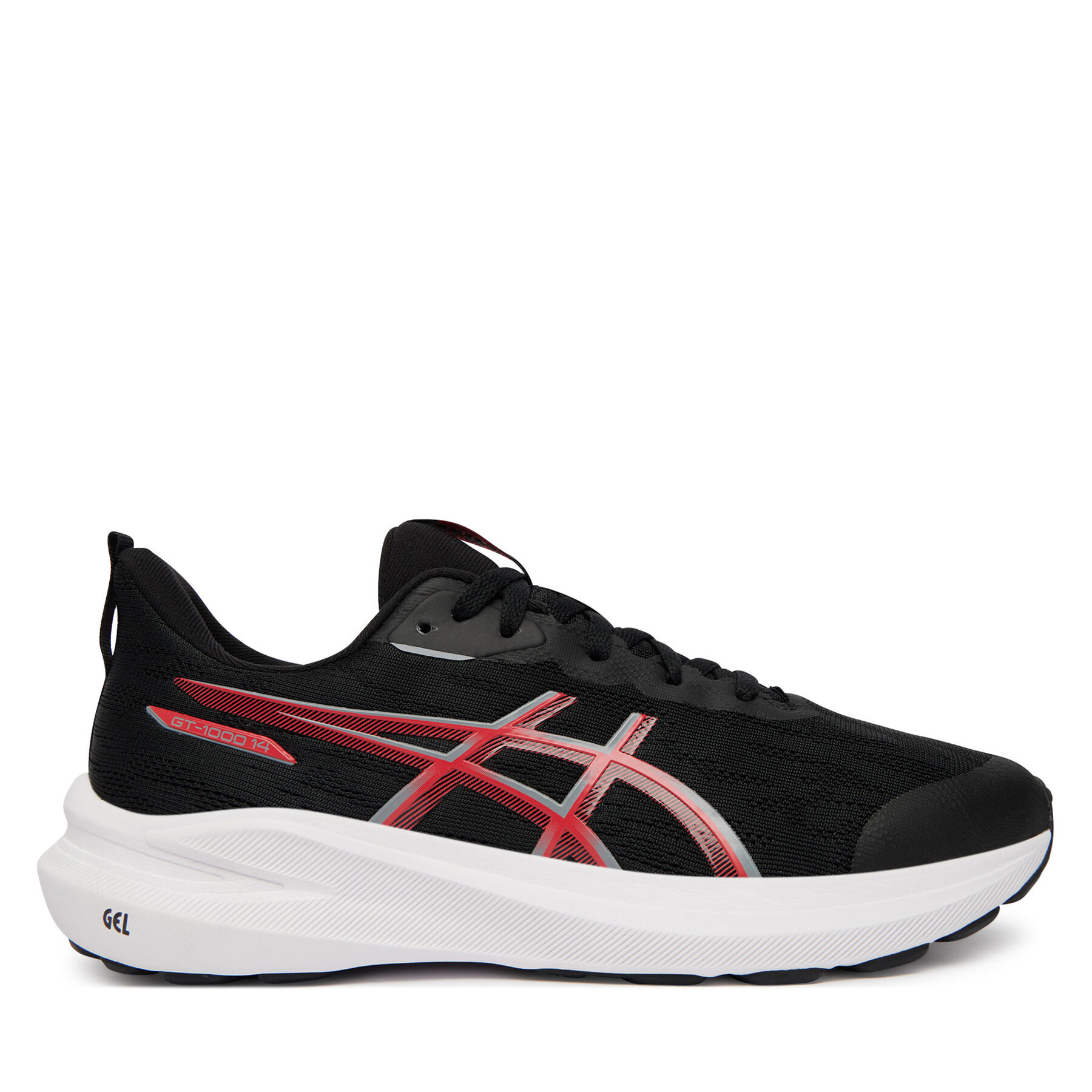 Asics Buty do biegania Gt-1000 14 Gs 1014A382 Czarny