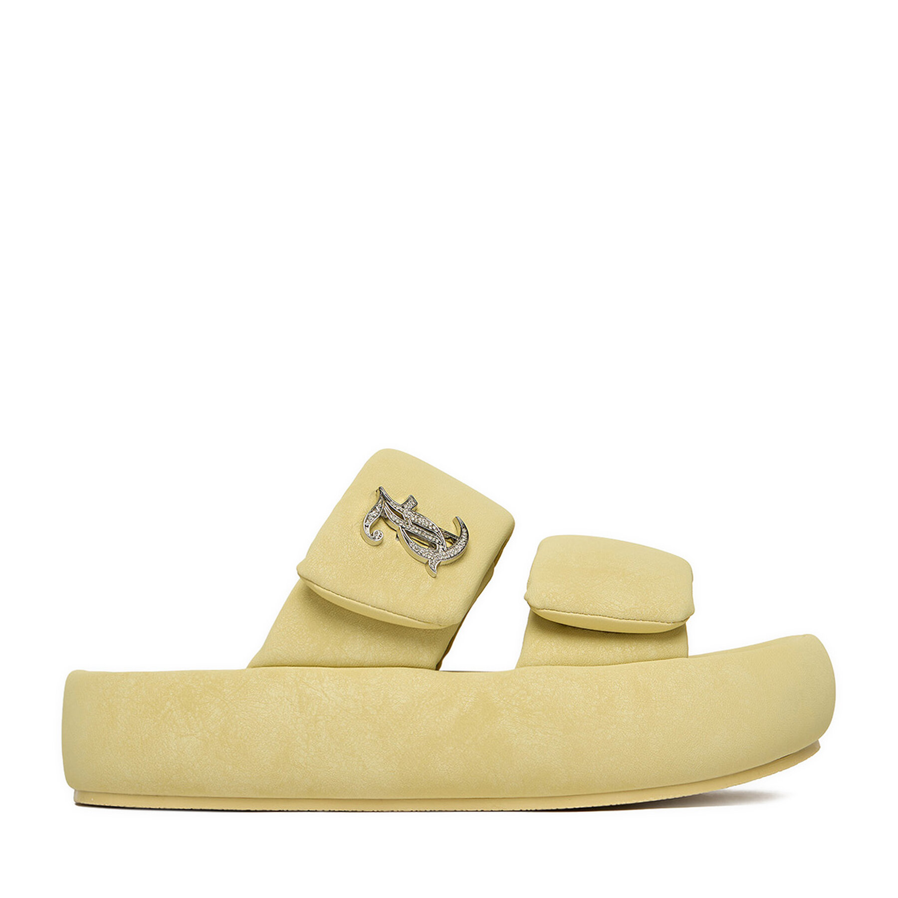 Juicy Couture Klapki CEO-WSS21515-06 Żółty