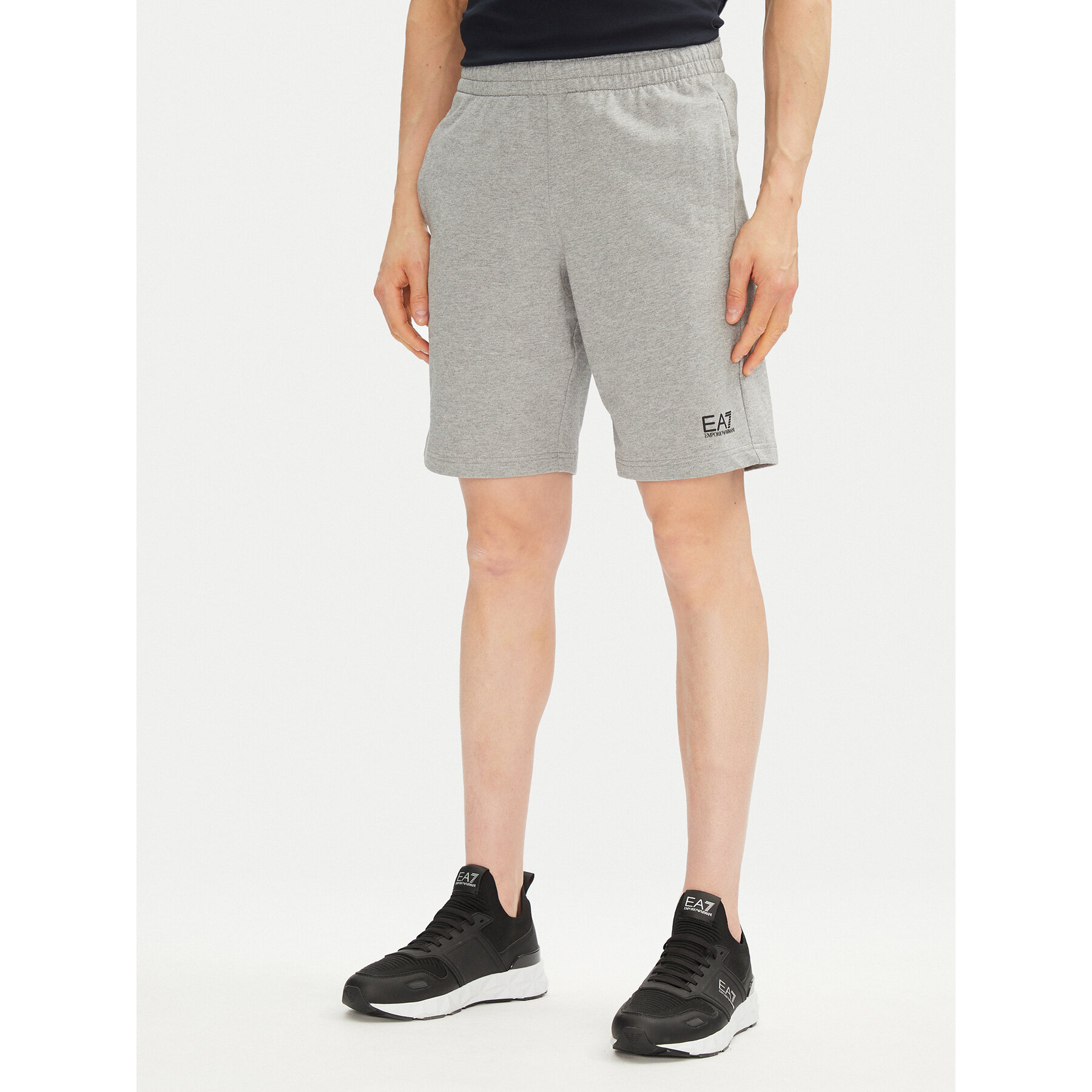 EA7 Emporio Armani Szorty sportowe 8NPS65 PJVRZ 3905 Szary