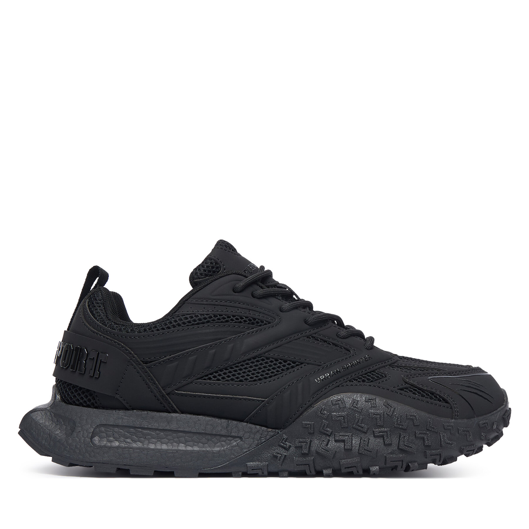 Plein Sport Sneakersy SAFS USC0933 STE003N Czarny