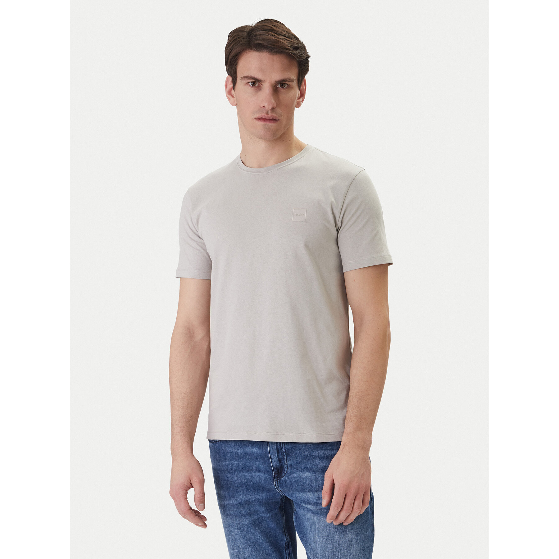 BOSS T-Shirt Tales 50508584 Beżowy Regular Fit