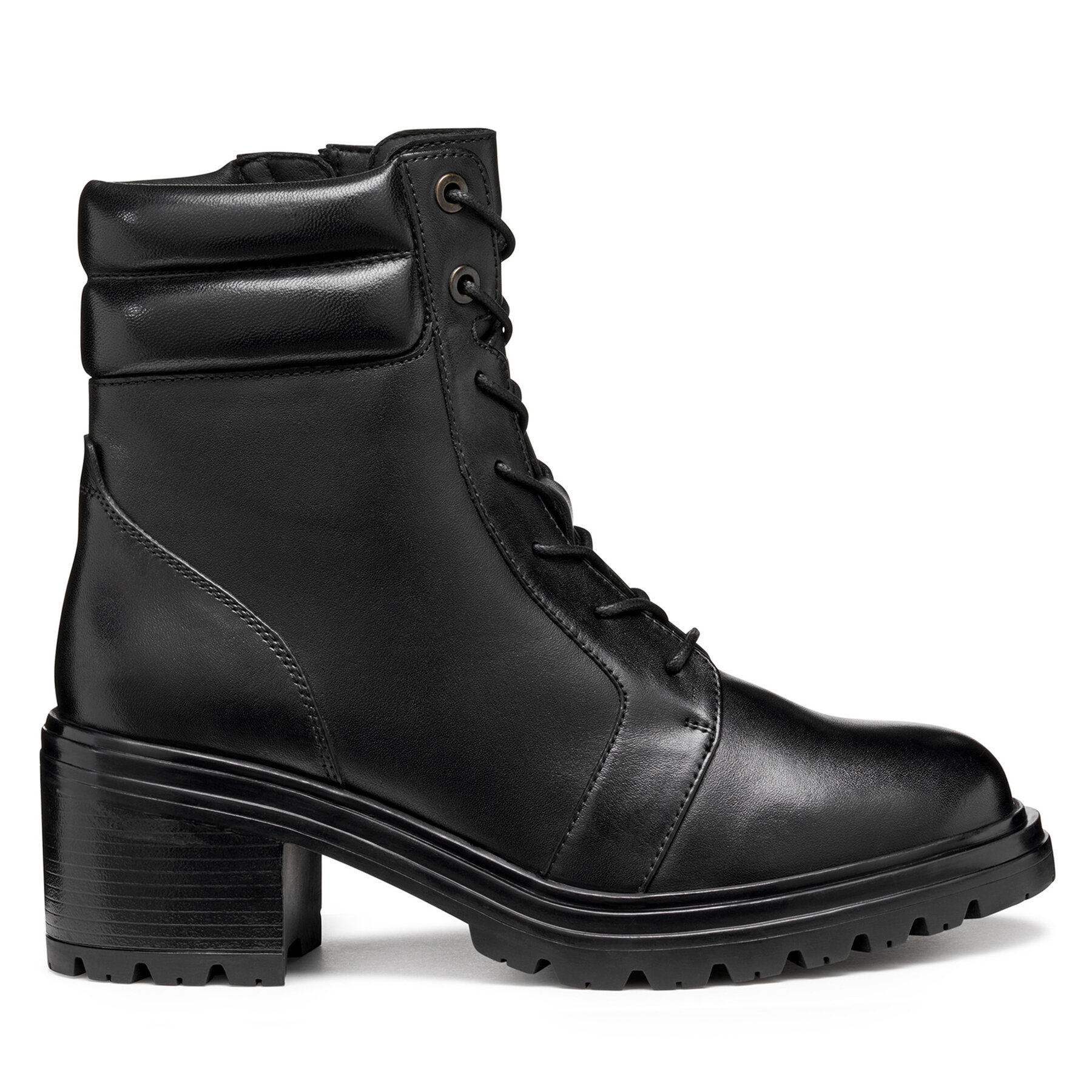Geox Trzewiki D Damiana D56QCC 043TU C9999 Czarny