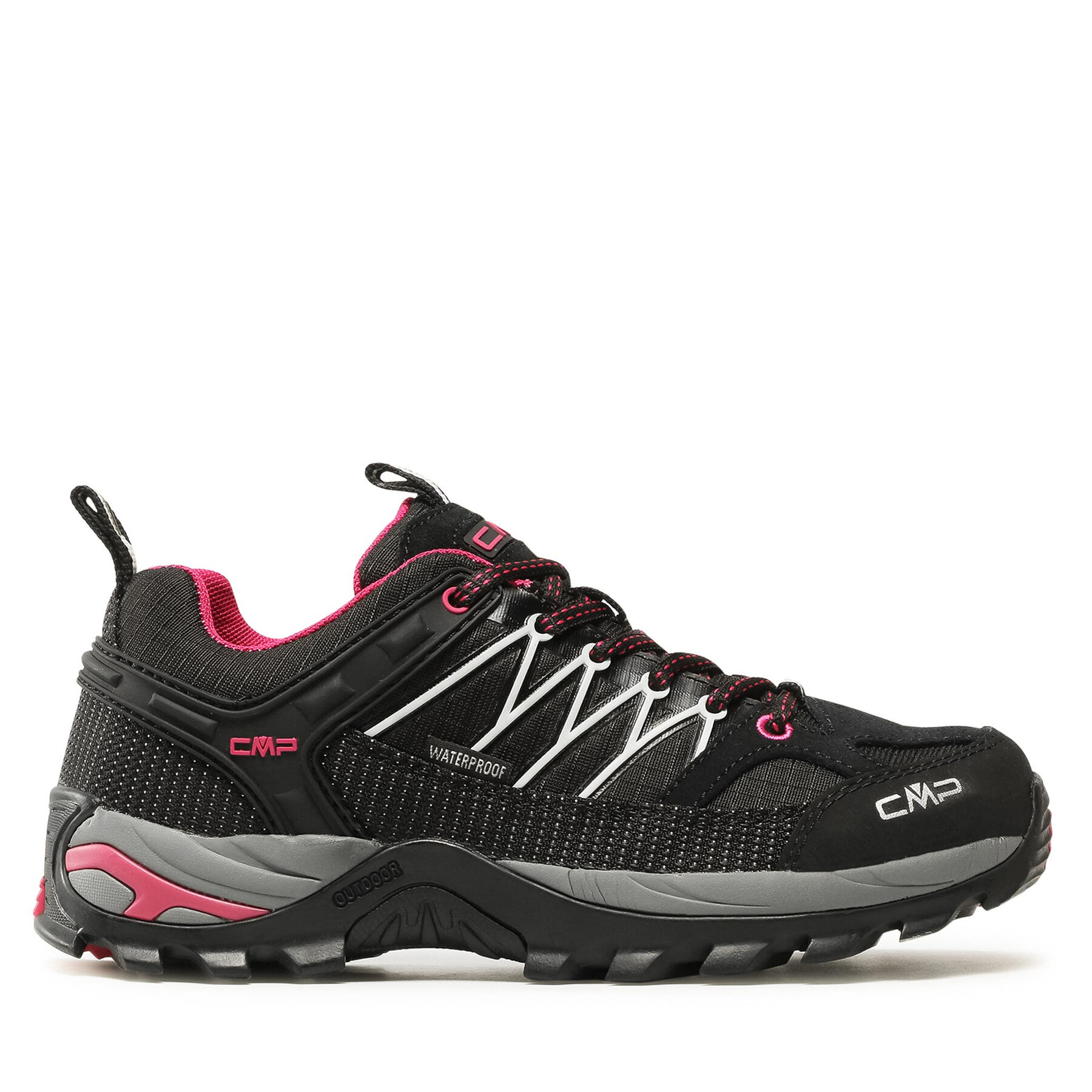 CMP Trekkingi Rigel Low Wmn Trekking Shoes Wp 3Q54456 Czarny