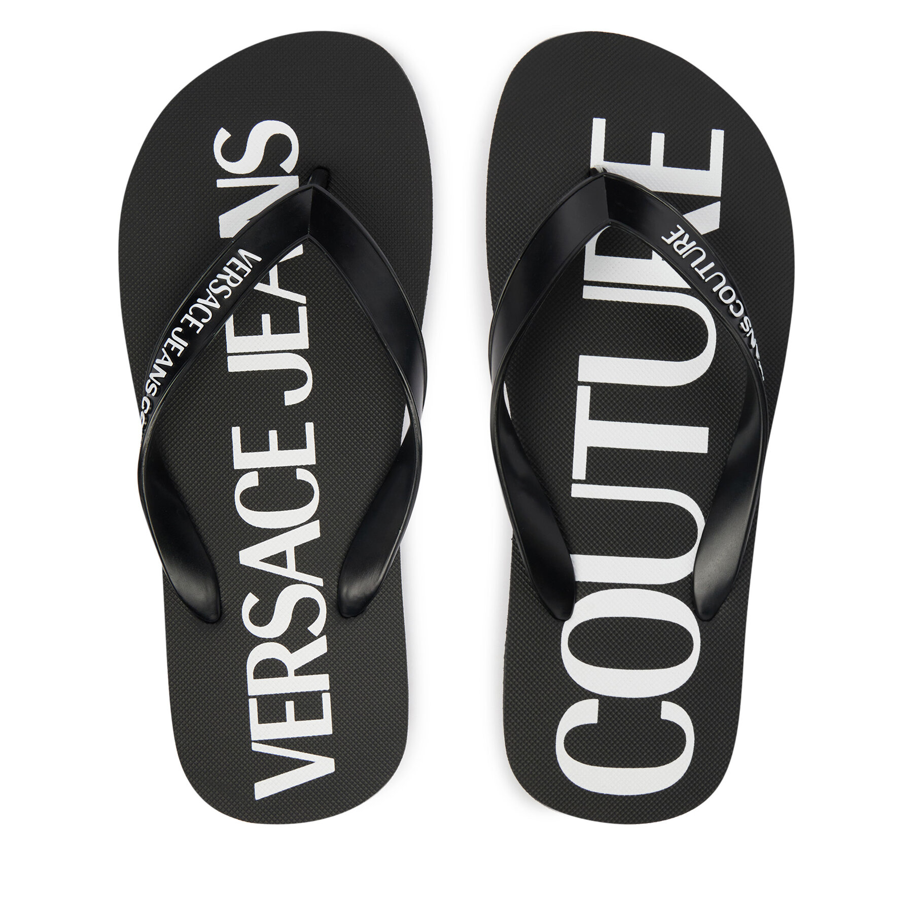 Versace Jeans Couture Japonki 80VA3SQ7 ZSS81 Czarny