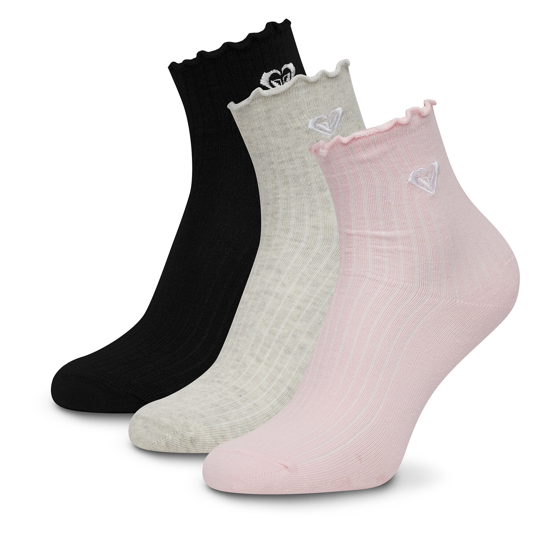 Roxy Skarpety długie AS_ROXY_01Z_SS25 (3-PACK) Różowy