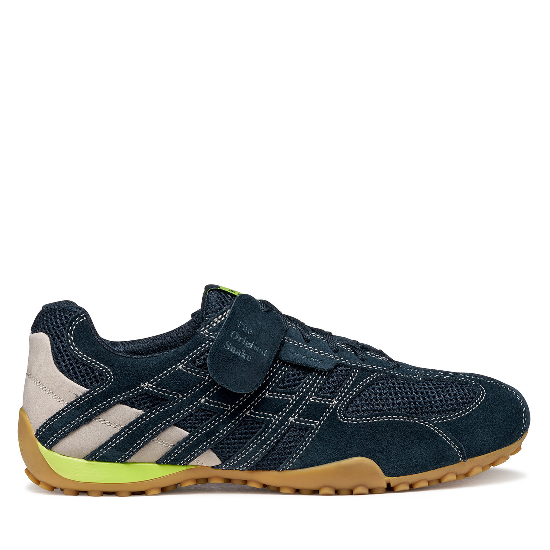 Geox Sneakersy U Snake Original U55MNA 02214 C4002 Granatowy
