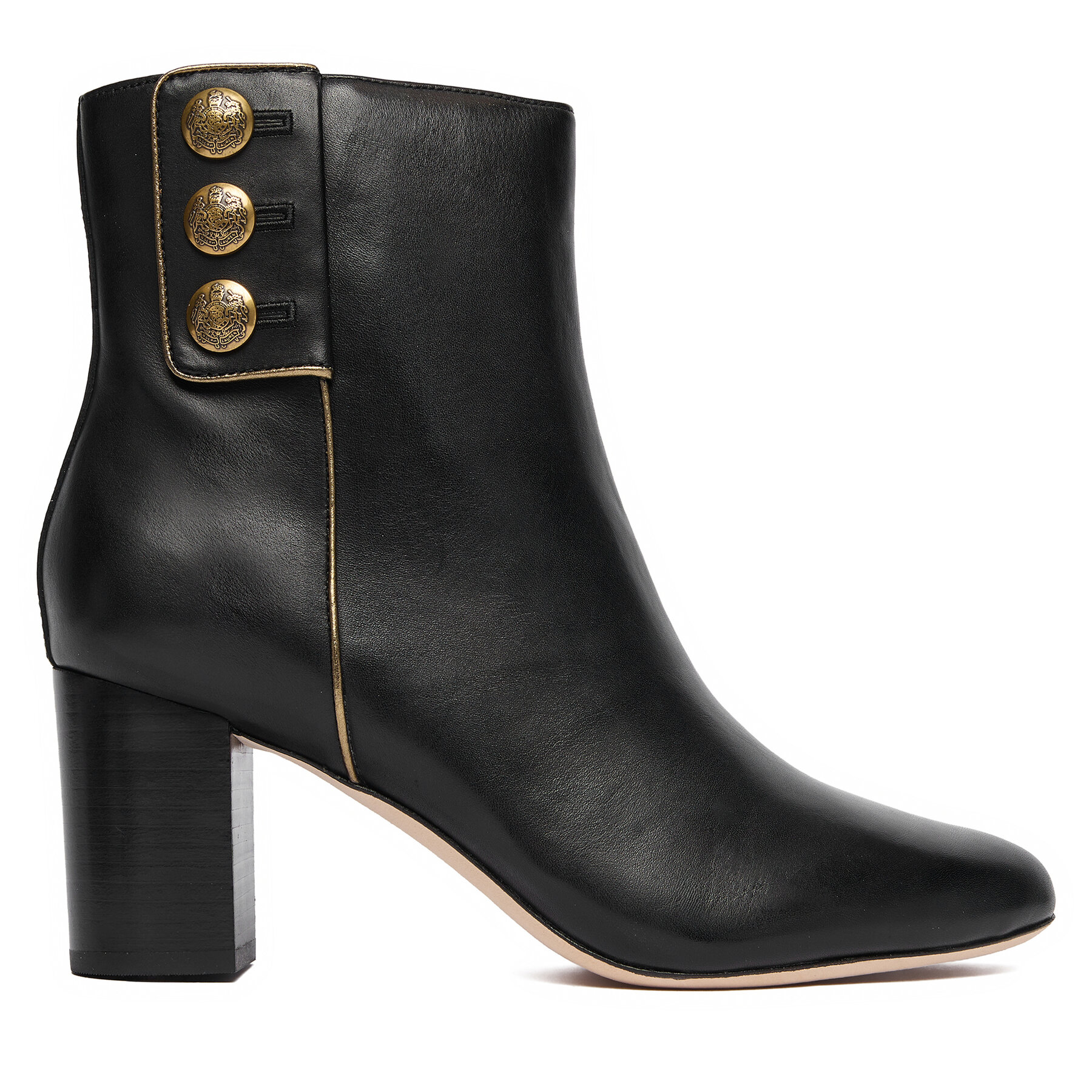 LAUREN RALPH LAUREN Botki Kenndi Bt Hl 802980065001 Czarny