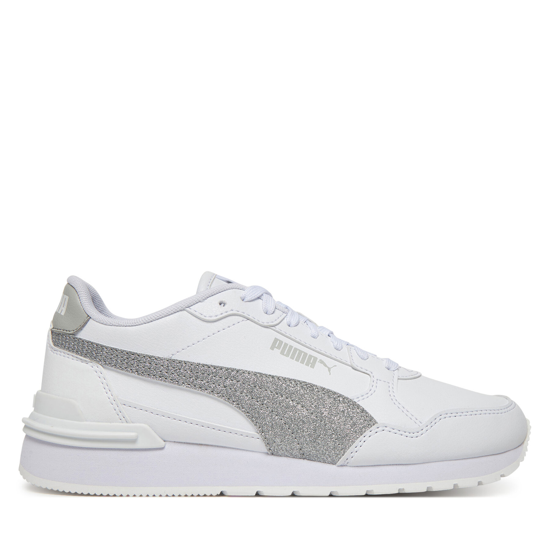 Puma Sneakersy St Runner V4 Sl Glitter Jr 401586 01 Biały