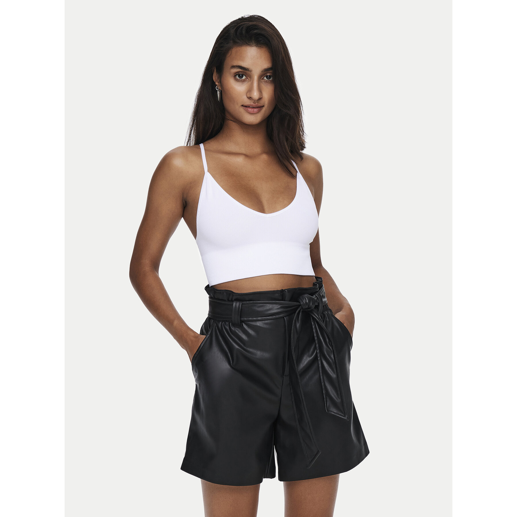 ONLY Biustonosz top Vicky 15201539 Biały