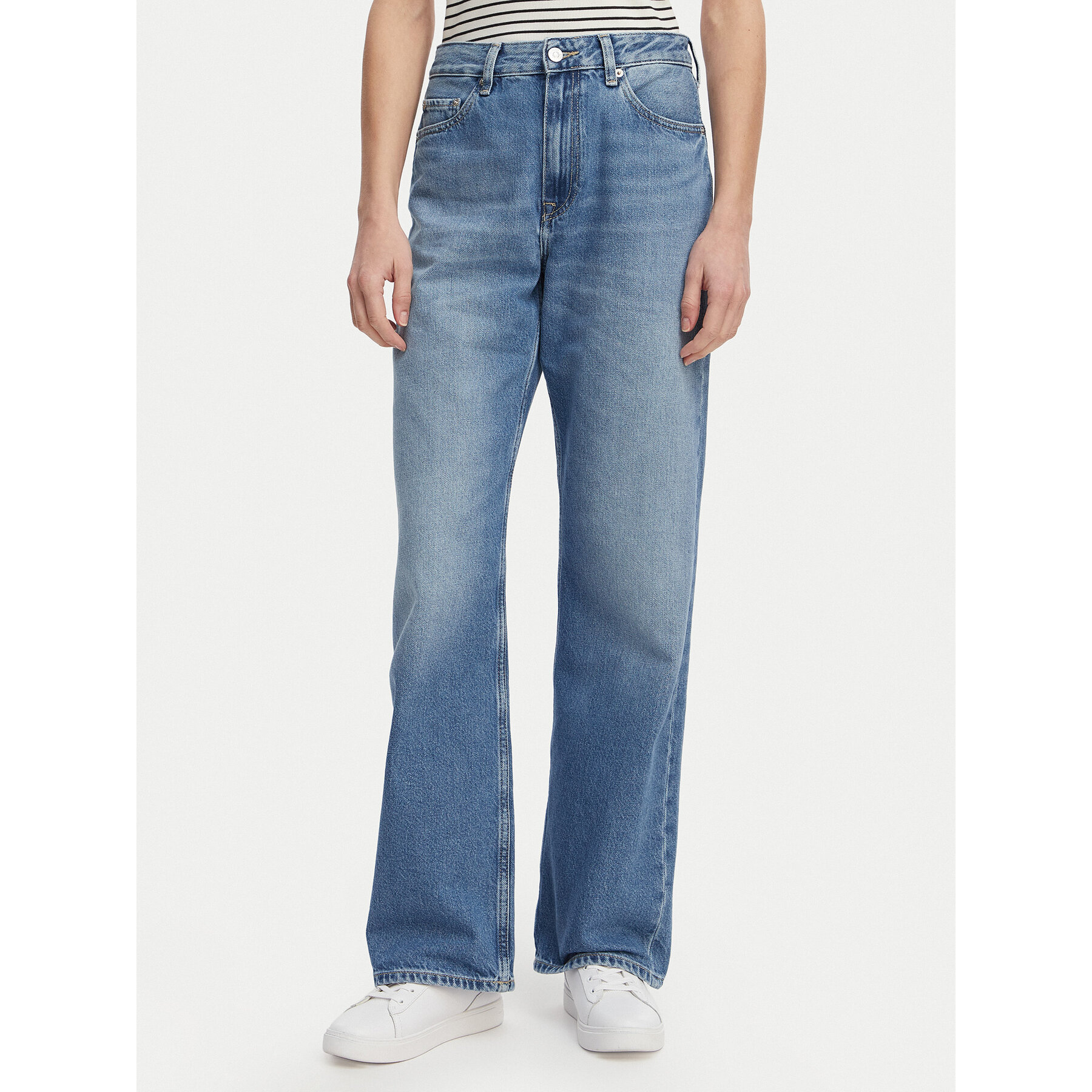 Tommy Hilfiger Jeansy WW0WW50621 Niebieski Loose Fit