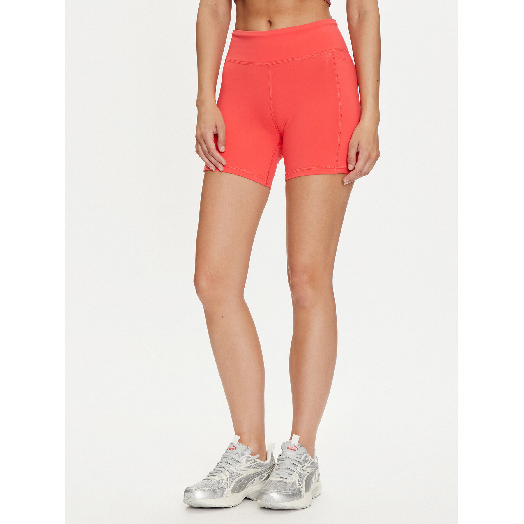 Reebok Szorty sportowe Lux Bootie 100035642 Czerwony Slim Fit