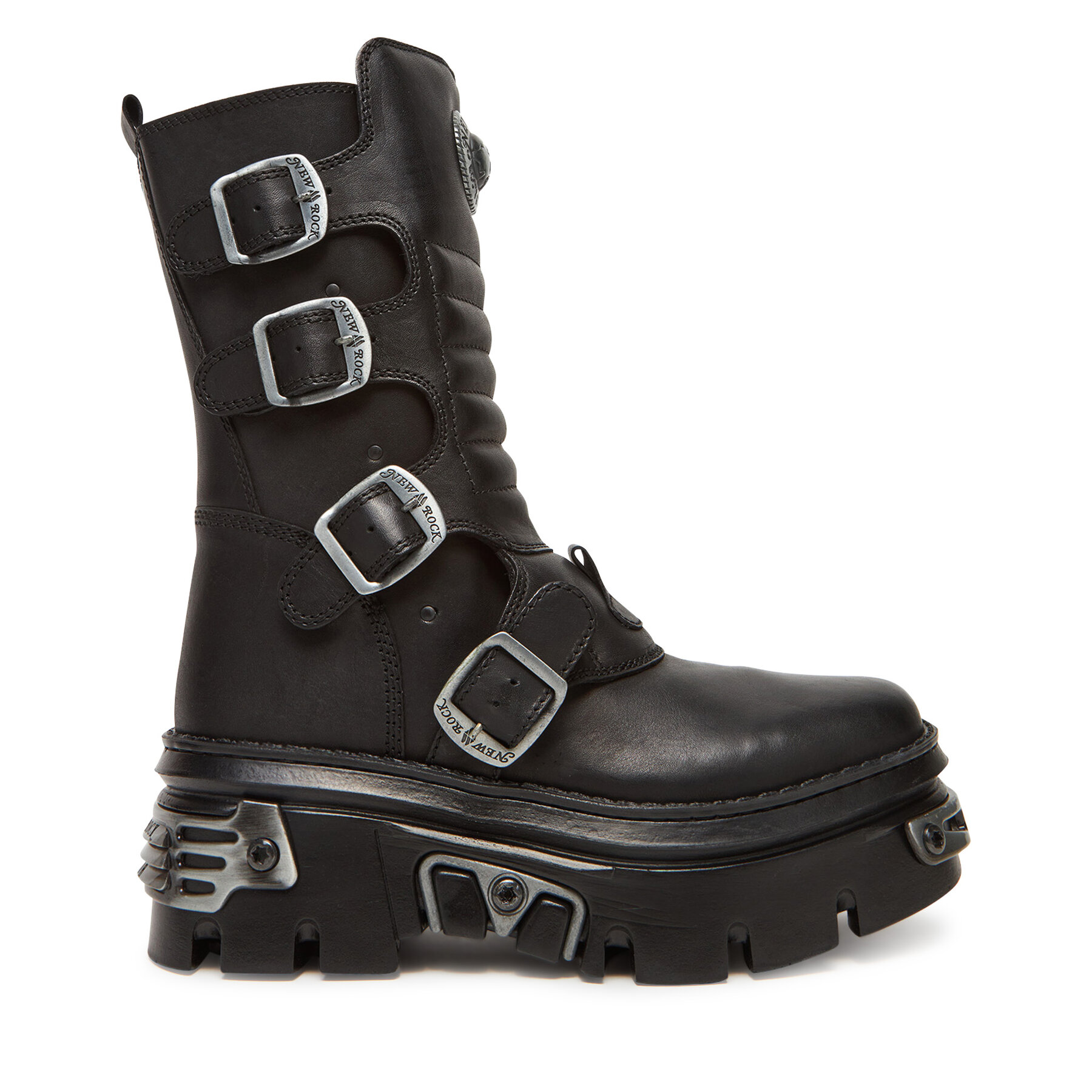 NEW ROCK Botki M-WALL373N-C1 Czarny