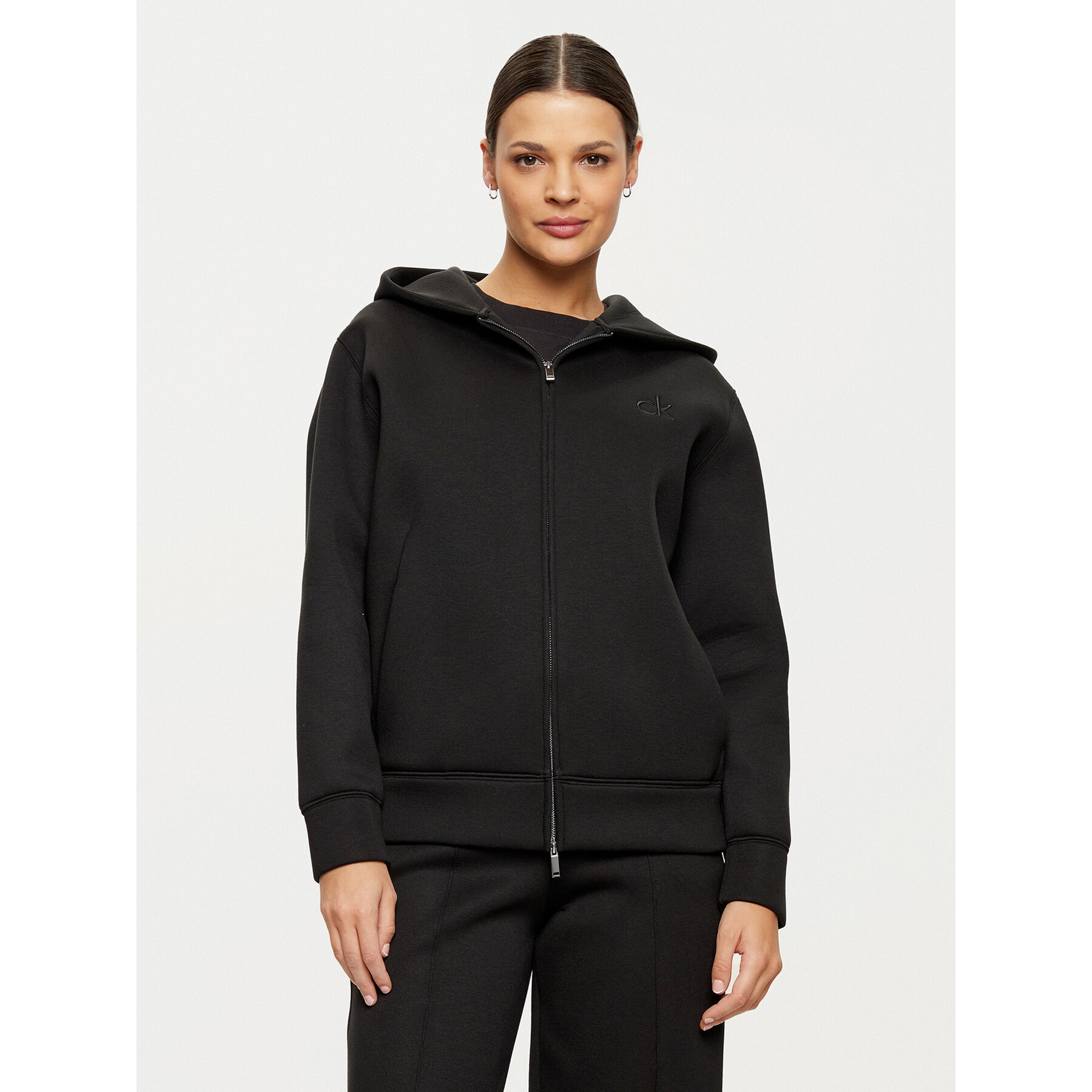 Calvin Klein Bluza K20K208087 Czarny Relaxed Fit