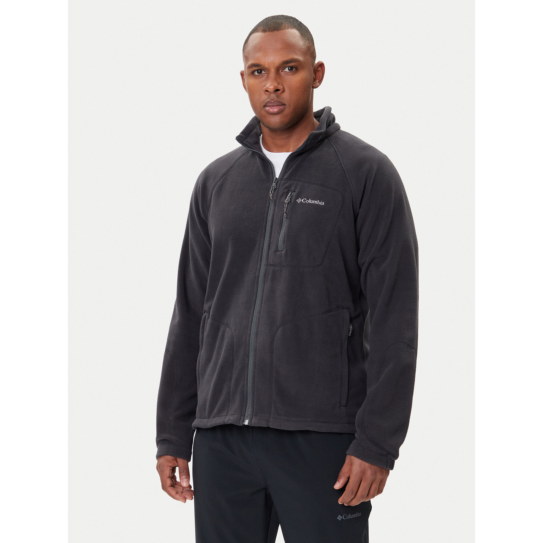 Columbia Polar 1420421010 Fast Trek II Full Zip Fleece Czarny Classic Fit