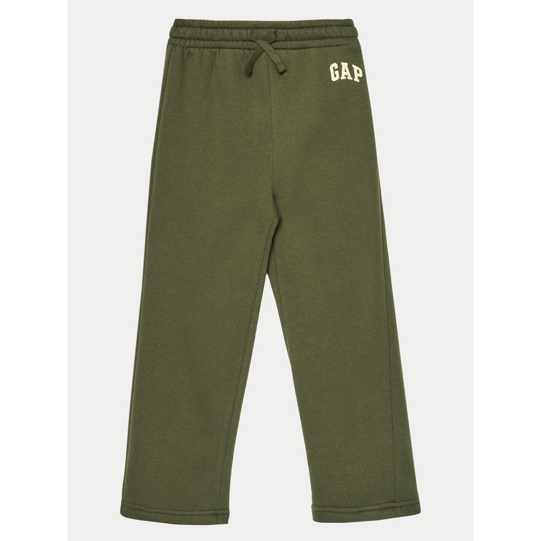 Gap Spodnie materiałowe 645346-01 Zielony Regular Fit