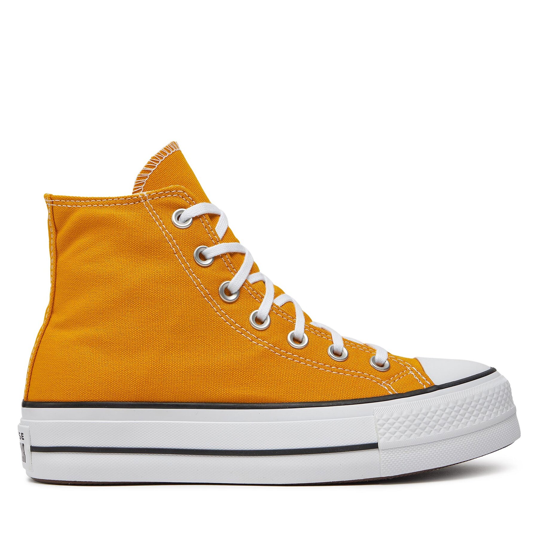 Converse Trampki Chuck Taylor All Star Lift Platform HI A06506C Żółty
