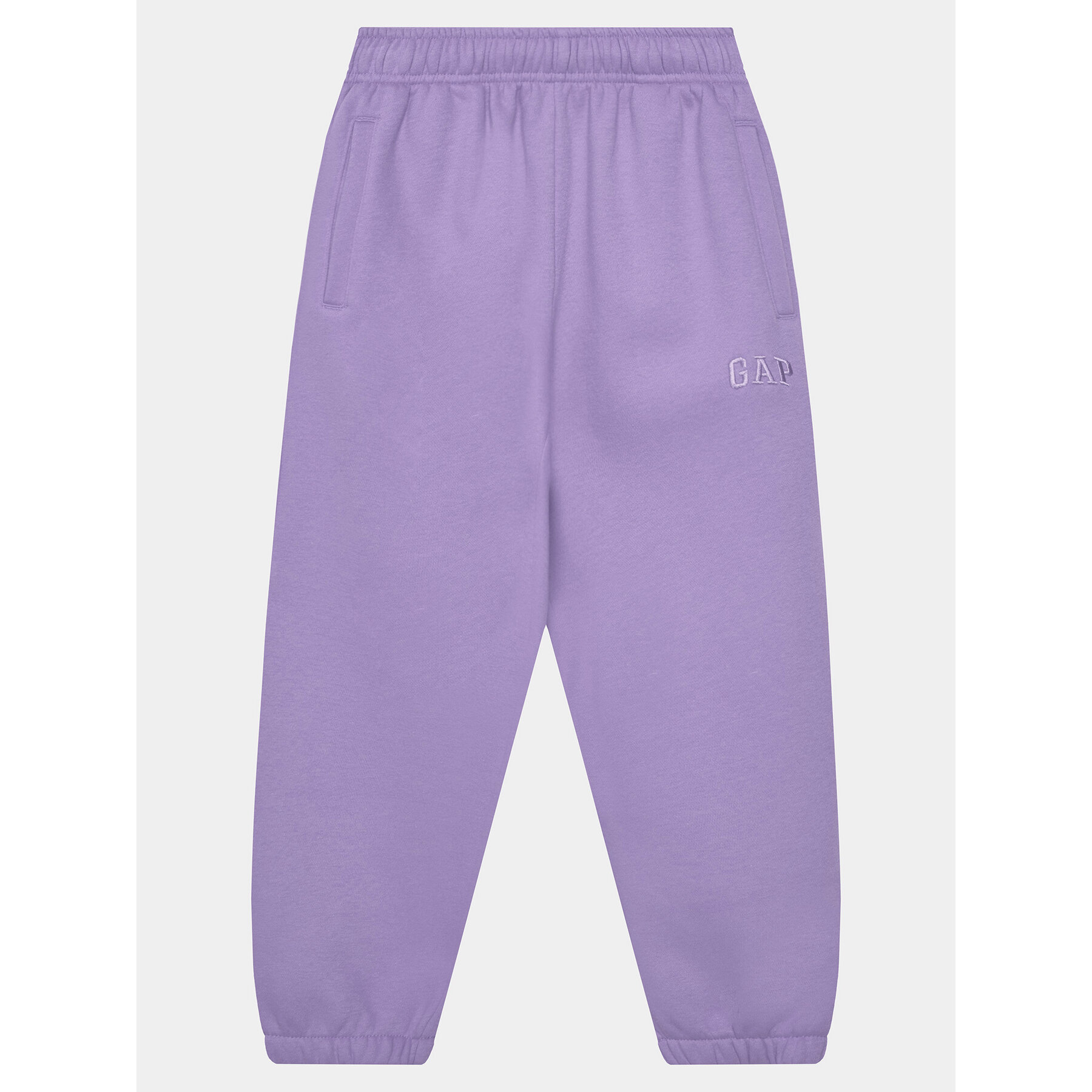 Gap Spodnie dresowe 741404-01 Fioletowy Relaxed Fit