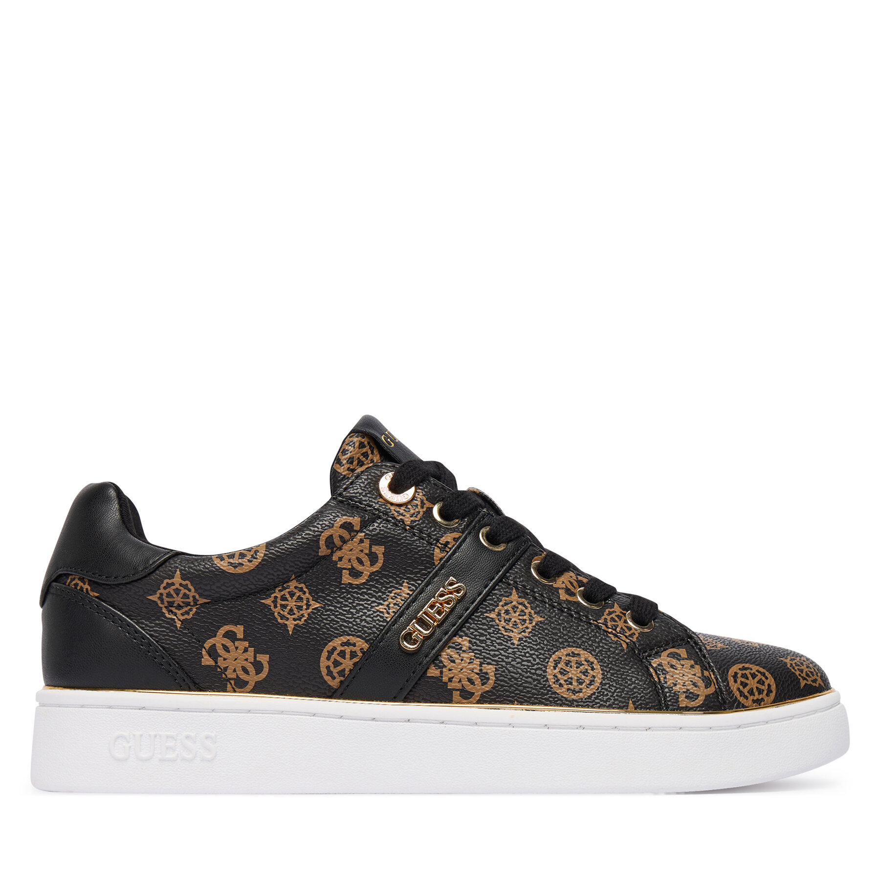 Guess Sneakersy FLFBTZ FAL12 Czarny