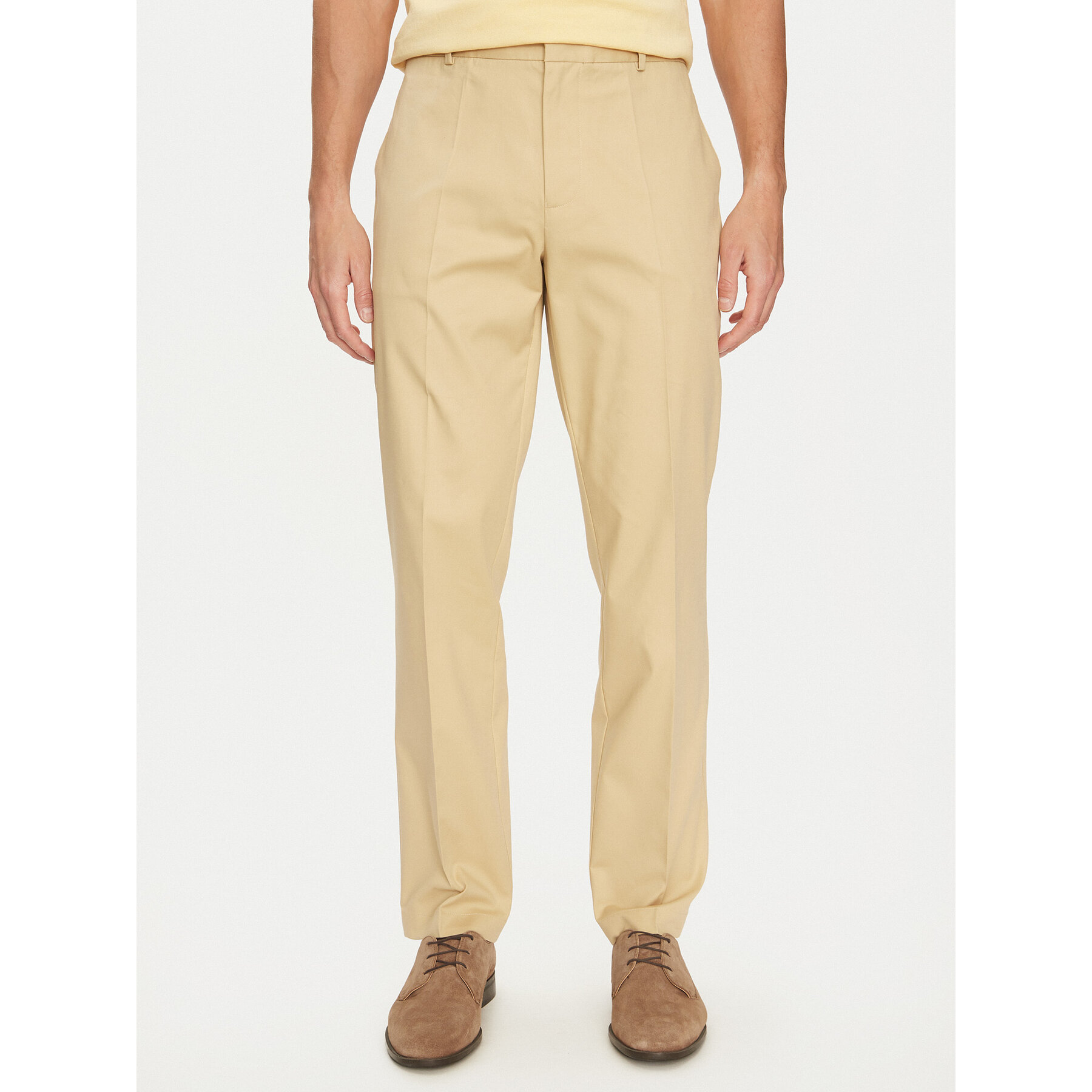 Marciano Guess Spodnie materiałowe 5GHB21 2304Z Beżowy Slim Fit