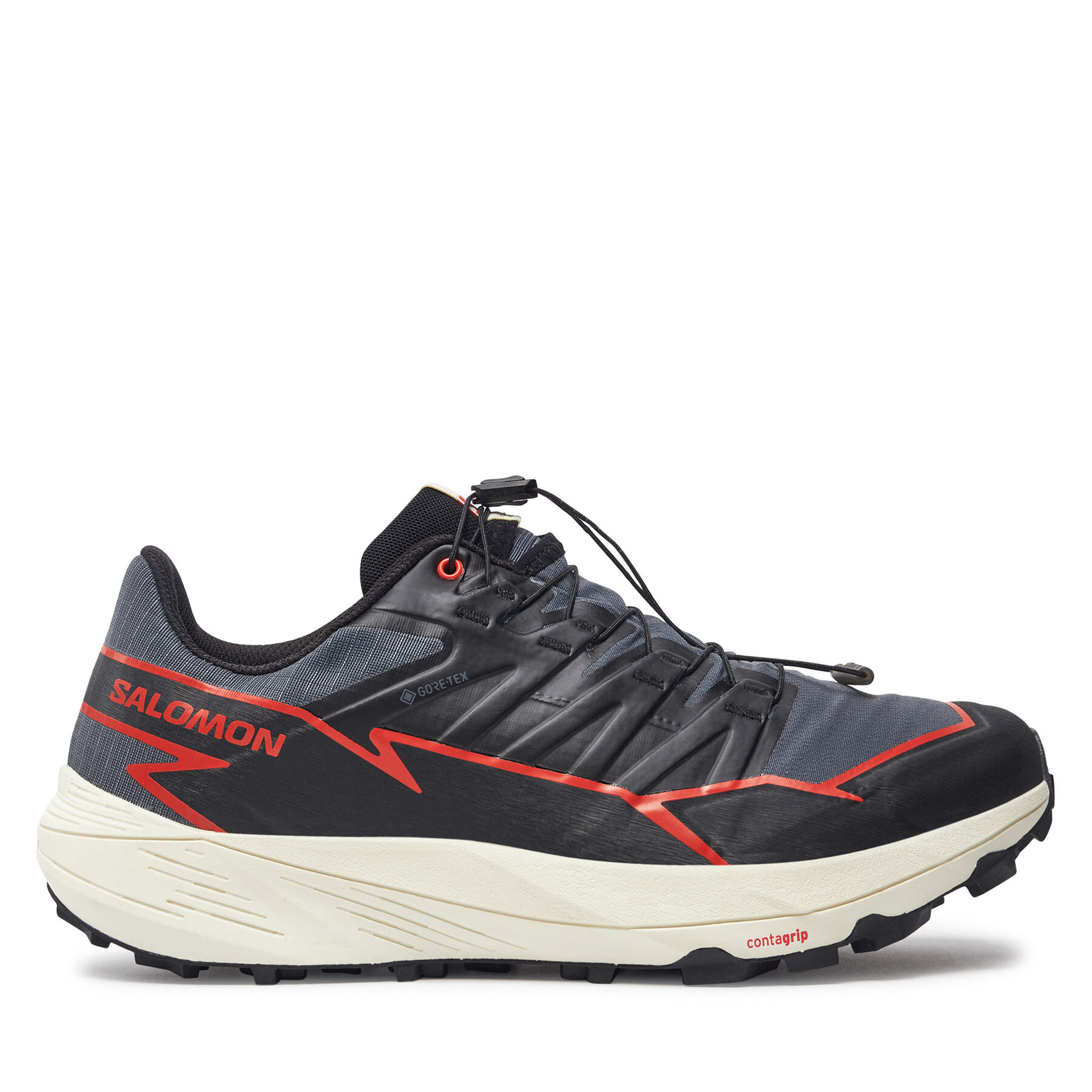 Salomon Buty do biegania Thundercross Gore-Tex L47684500 Szary