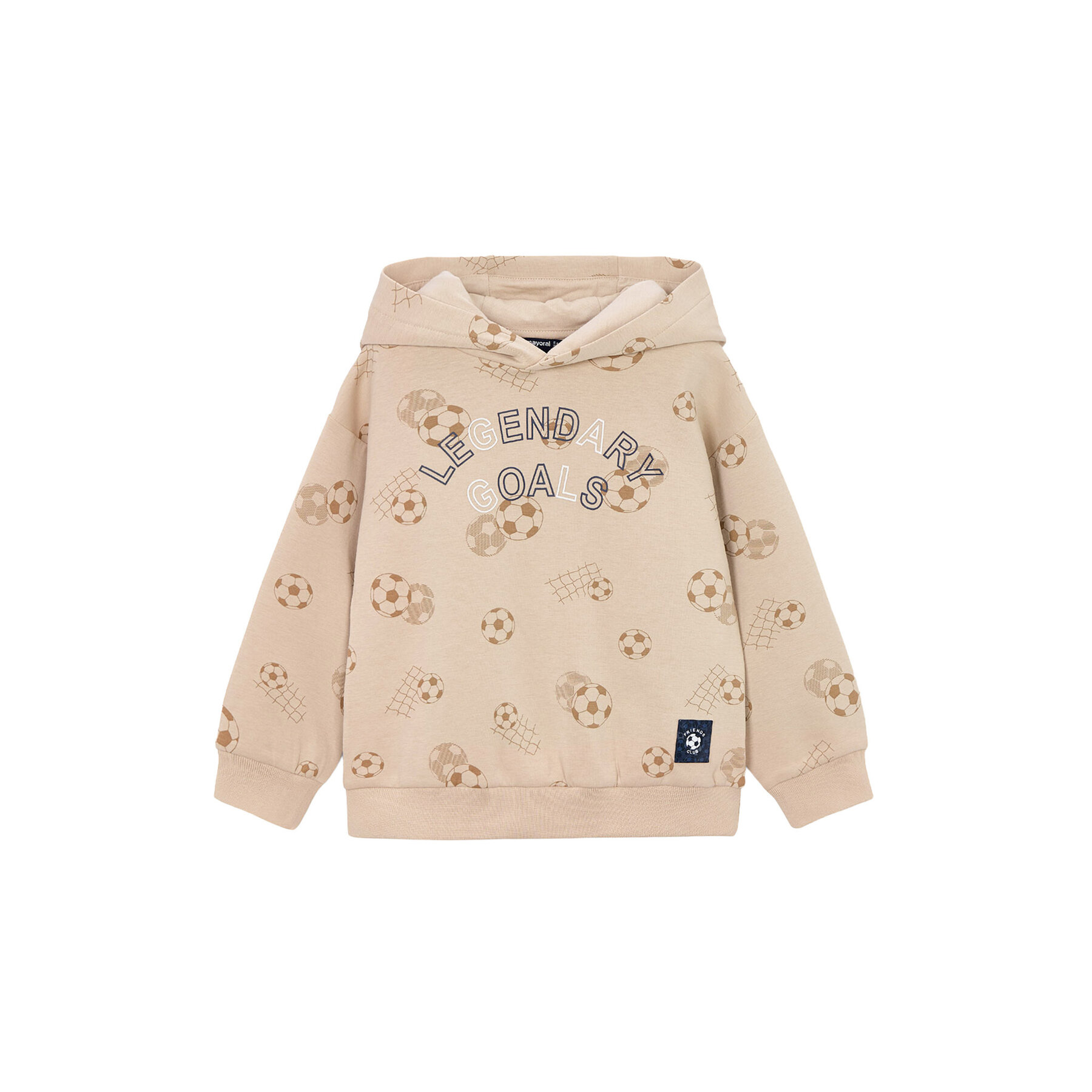 Mayoral Bluza 3435 Beżowy Regular Fit