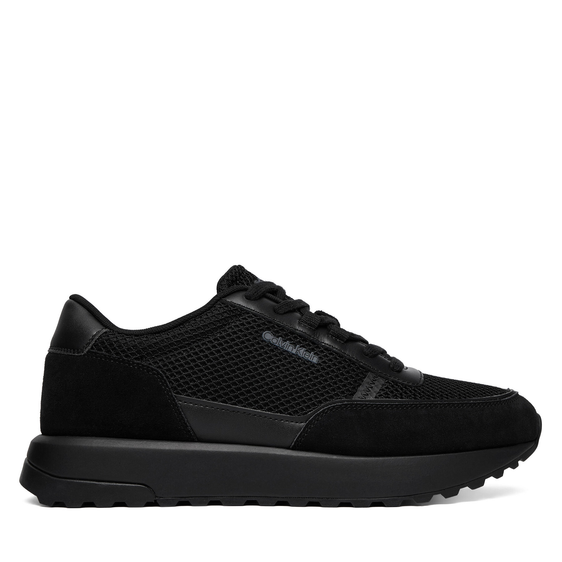 Calvin Klein Sneakersy City Runner Laceup Ny-Rec Su HM0HM02215 Szary