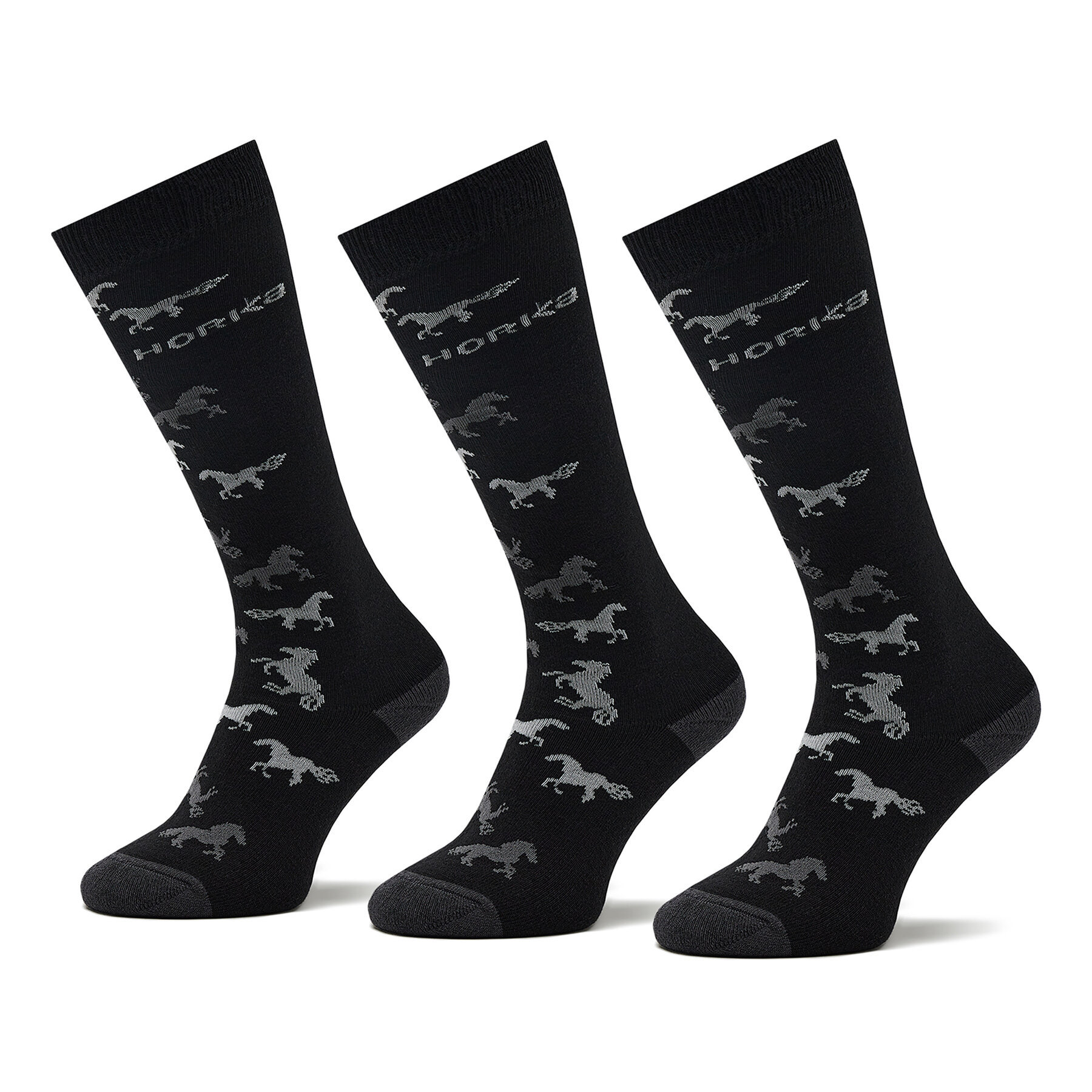 Horka Skarpety długie Riding Socks 145450-0000-0203 Czarny