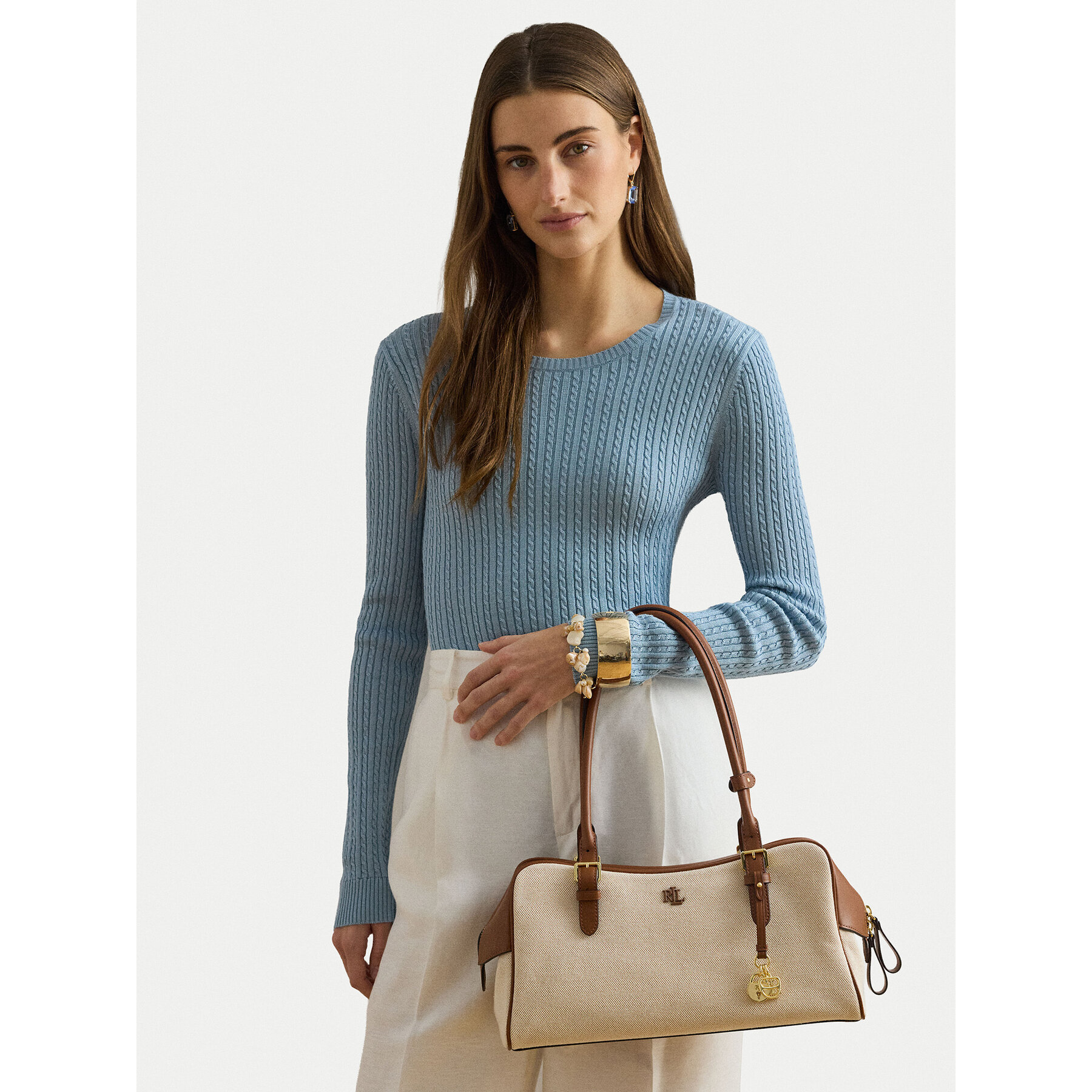 LAUREN RALPH LAUREN Torebka 431P06078001 Beżowy
