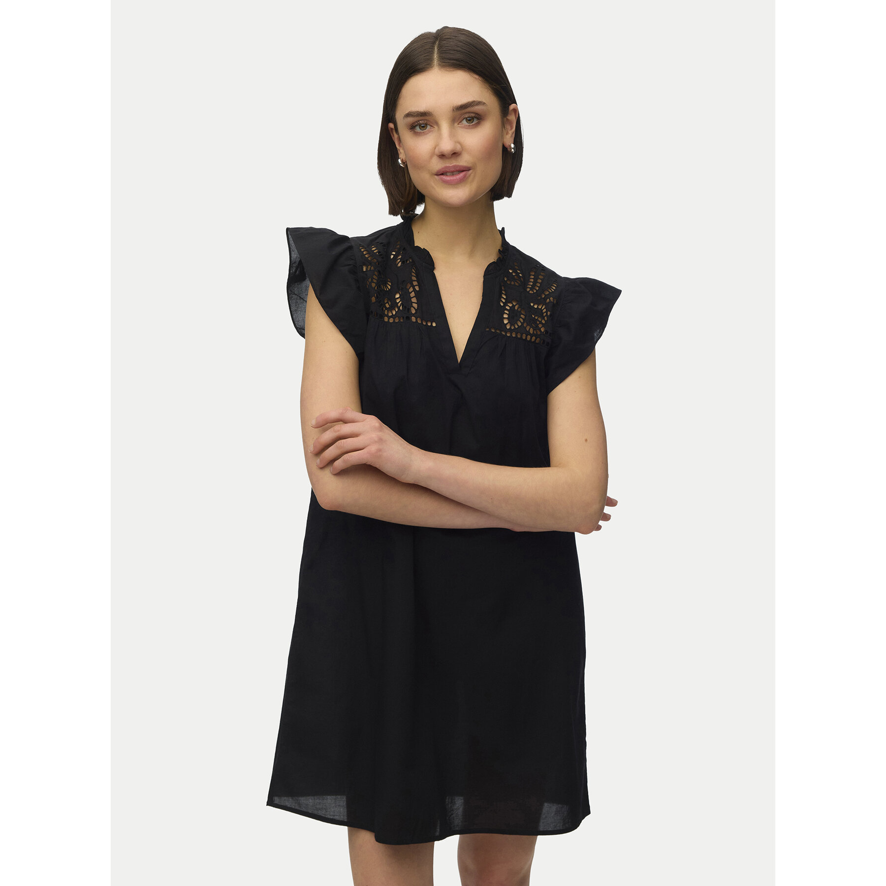 Vero Moda Sukienka koktajlowa Line 10346970 Czarny Oversize