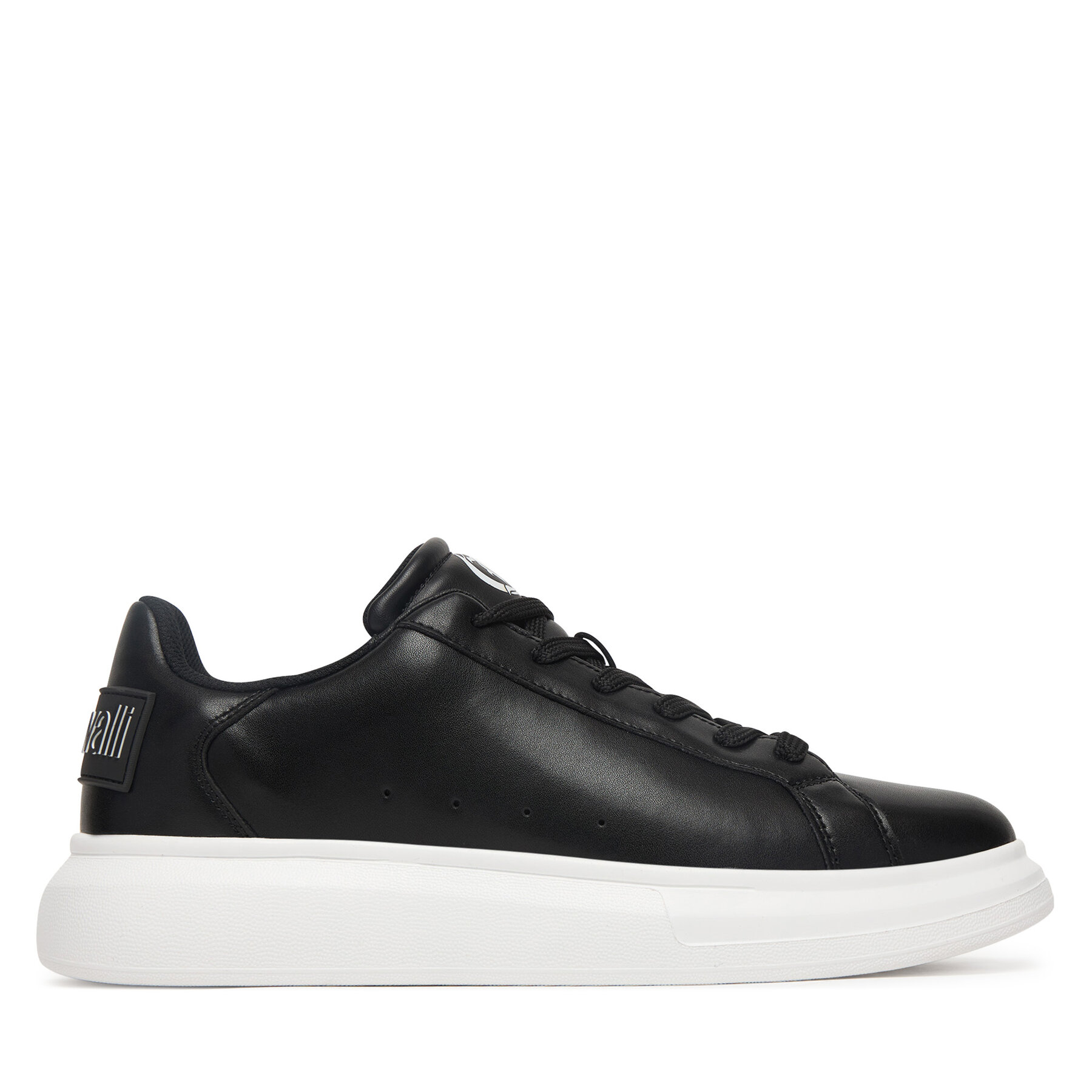 Just Cavalli Sneakersy 80QA3SBD ZPC18 Czarny