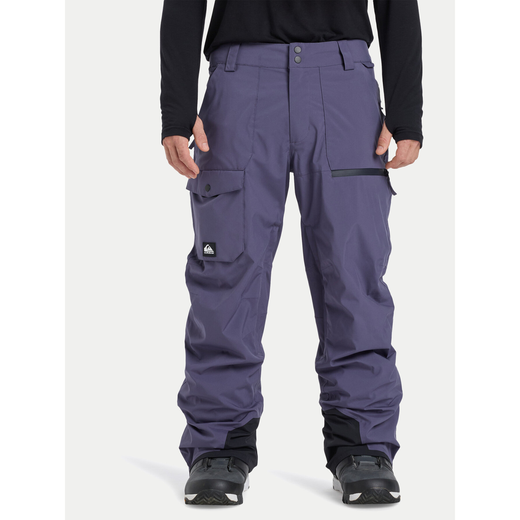 Quiksilver Spodnie snowboardowe Utility EQYTP03235 Granatowy Modern Fit