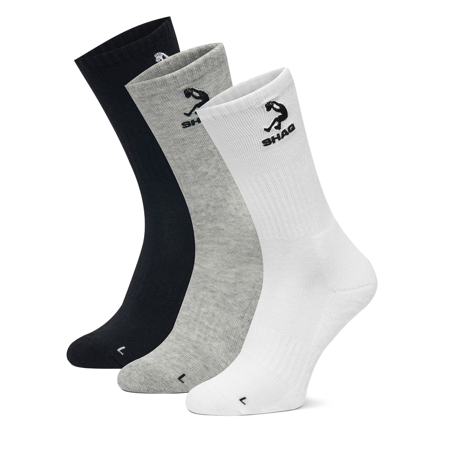 Shaq Skarpety krótkie AS_SHQ_H_001W_SS25 (3-PACK) Kolorowy