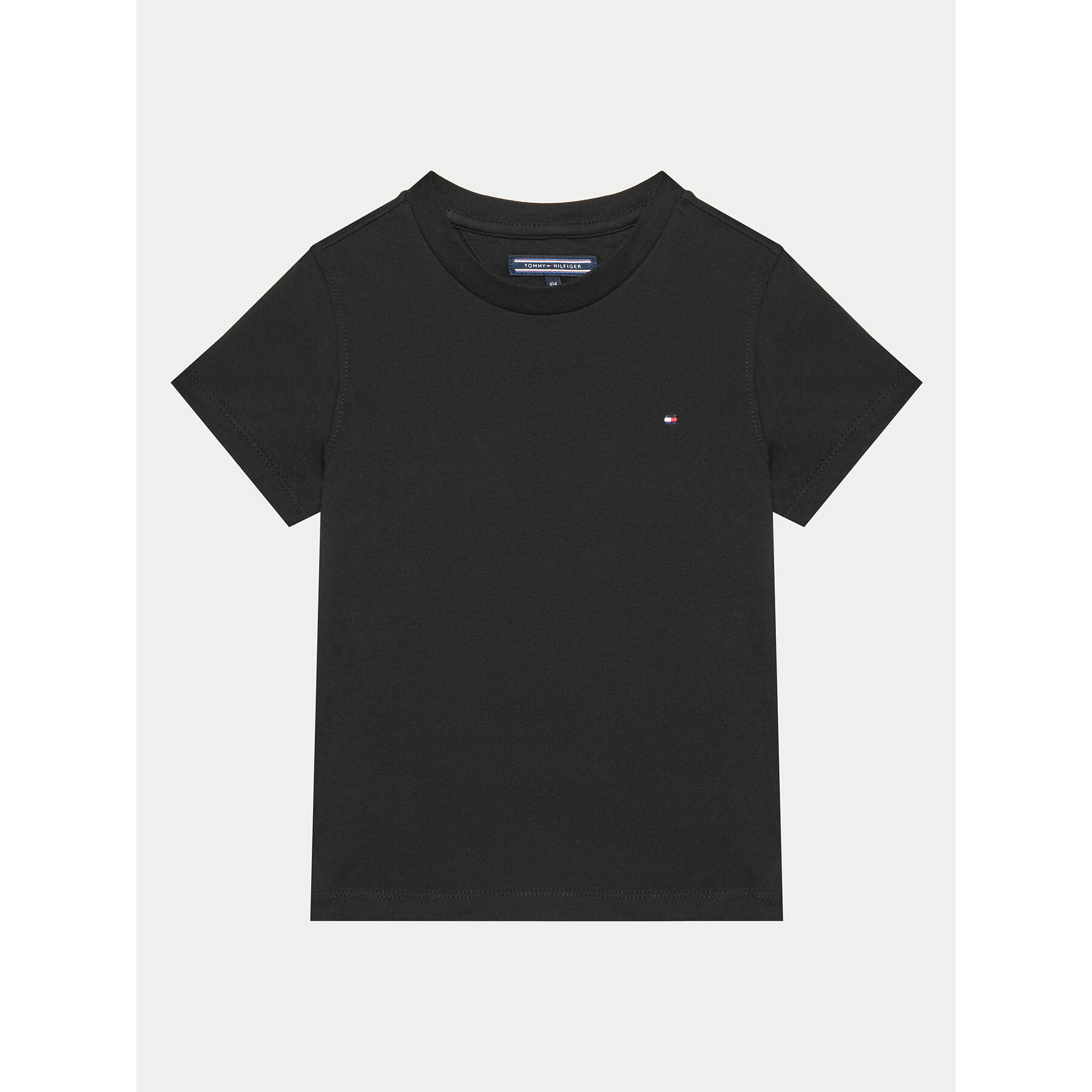 Tommy Hilfiger T-Shirt KB0KB04140 Czarny Regular Fit