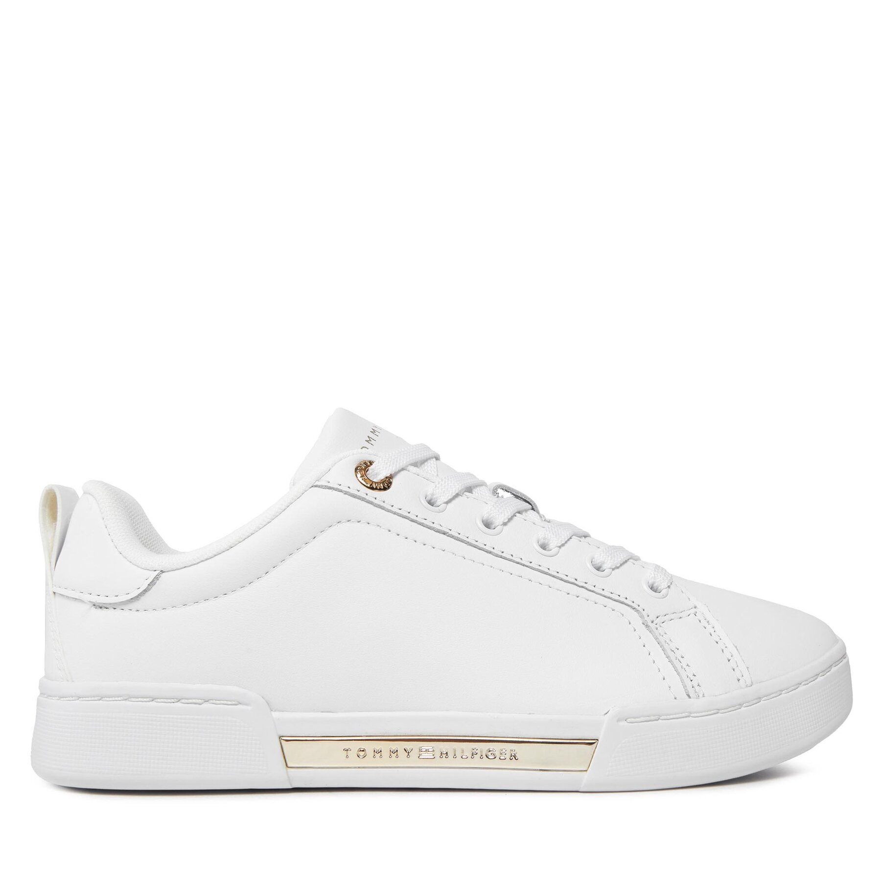 Tommy Hilfiger Sneakersy Chique Court Sneaker FW0FW07634 Biały
