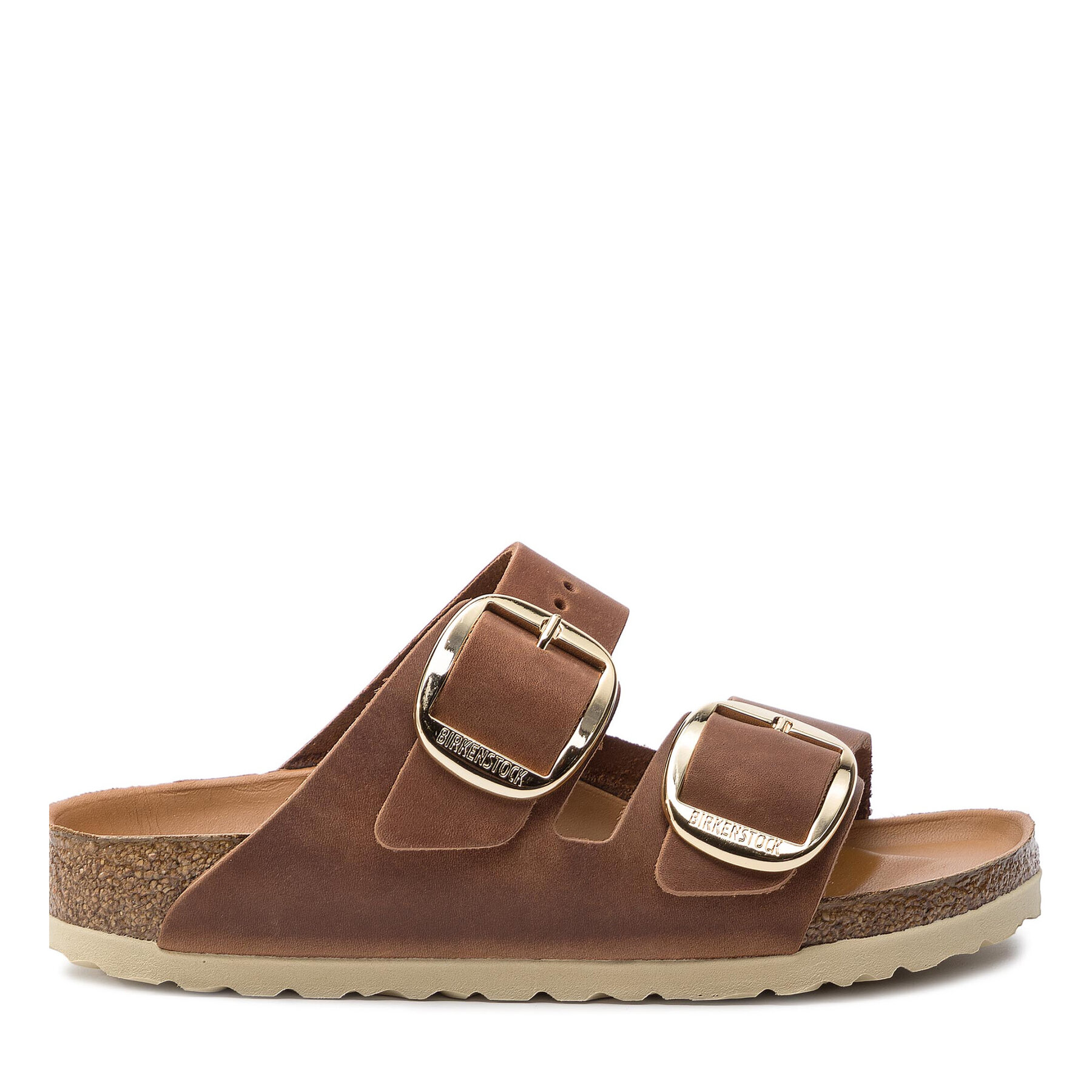 Birkenstock Klapki Arizona Big Buckle 1011073 Brązowy