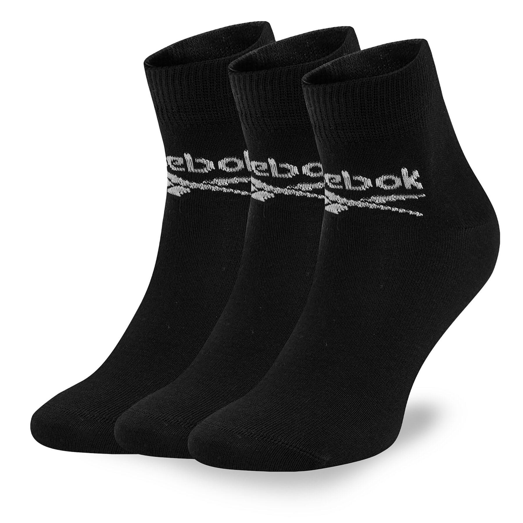 Reebok Skarpety długie R0429-SS24 (3-pack) Czarny