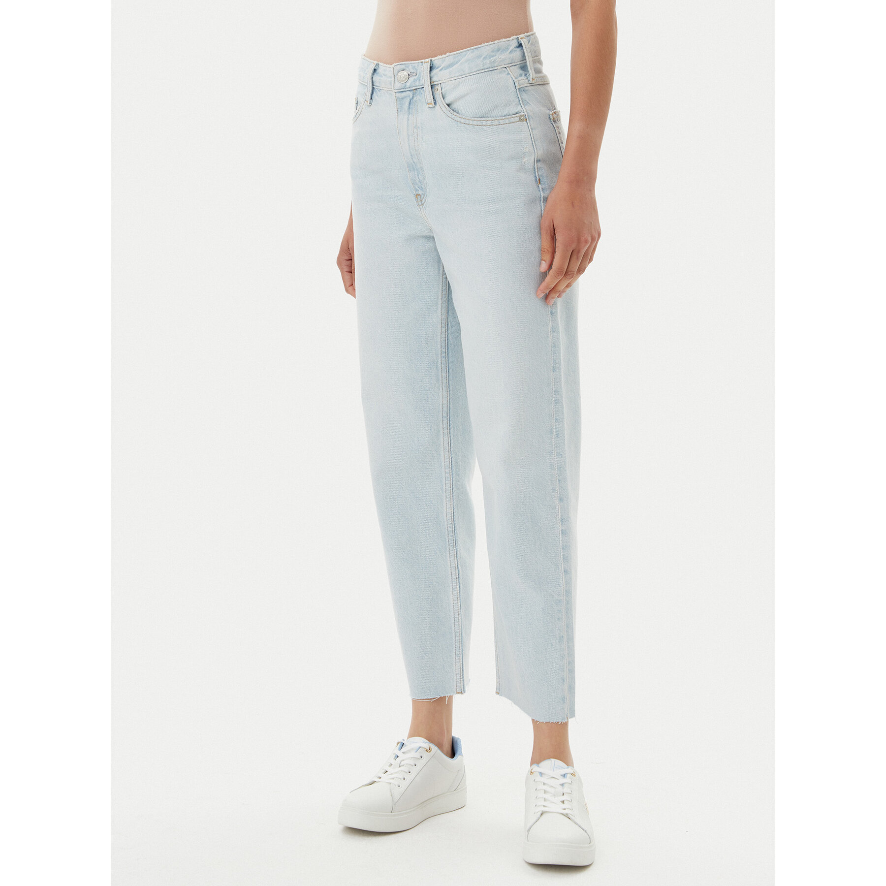 Tommy Hilfiger Jeansy Classic WW0WW44371 Niebieski Straight Fit