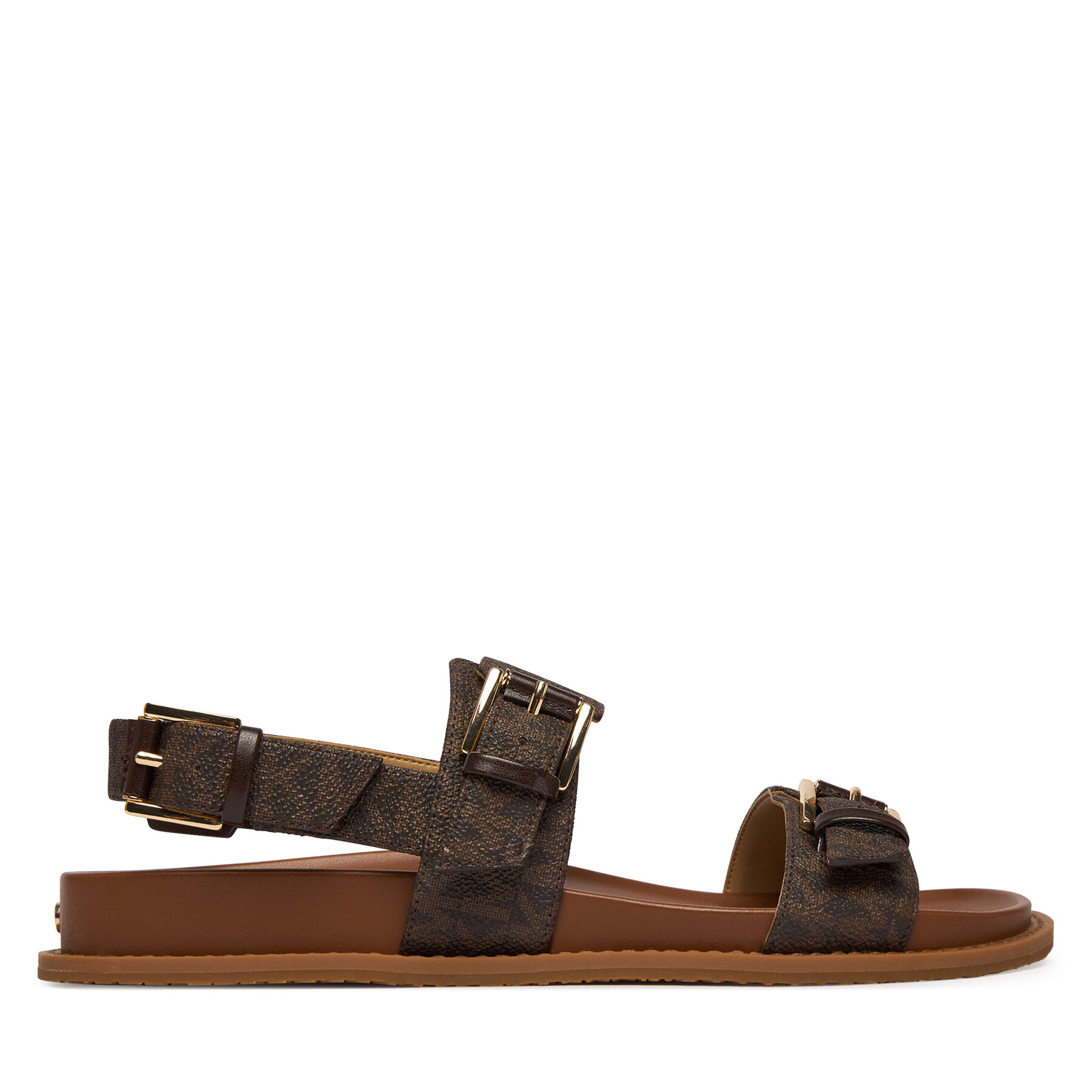 MICHAEL Michael Kors Sandały Nia Flat 40S6NIFS2B Brązowy