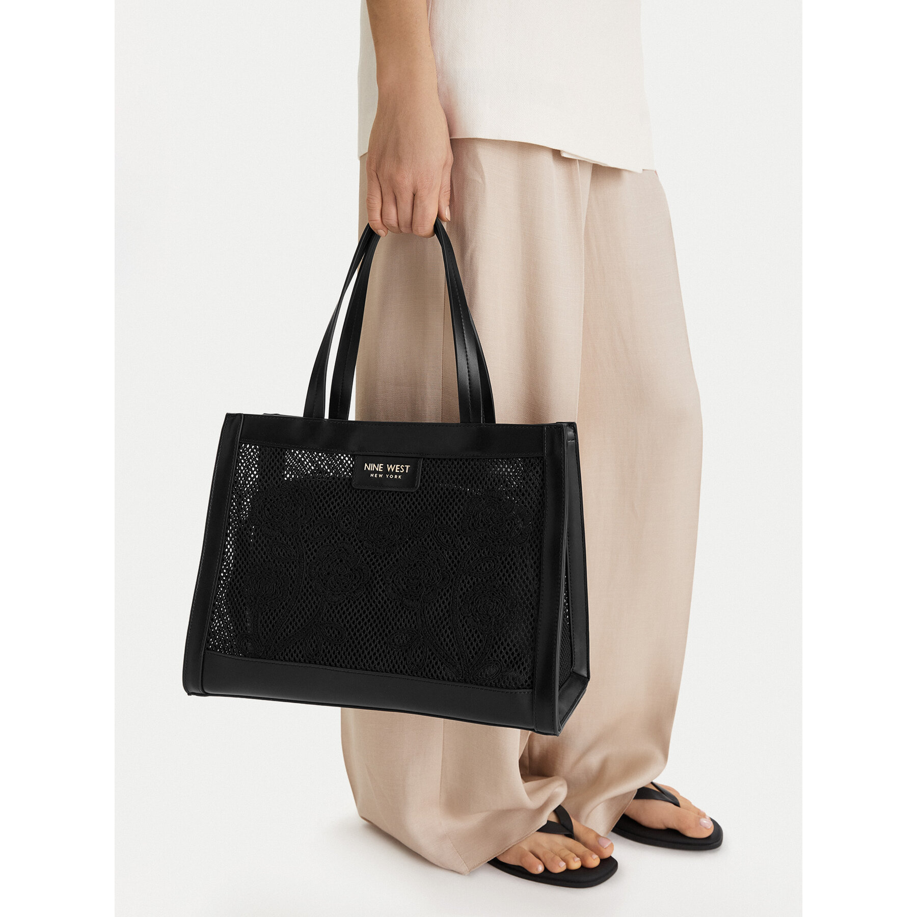 Nine West Torebka CEO-Wall Street Glow-KY319 Czarny
