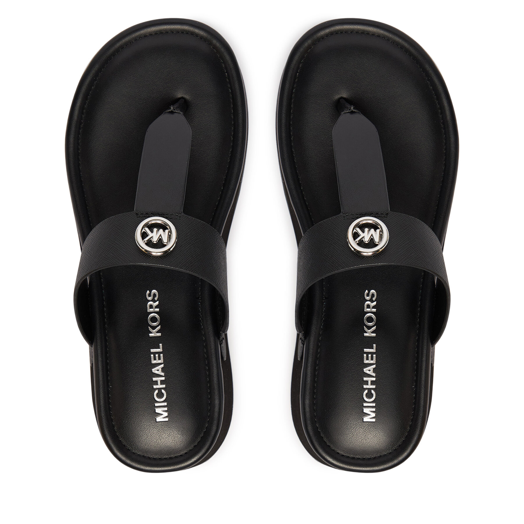 MICHAEL Michael Kors Japonki Koya Flip Flap 40S6KOFA1L Czarny