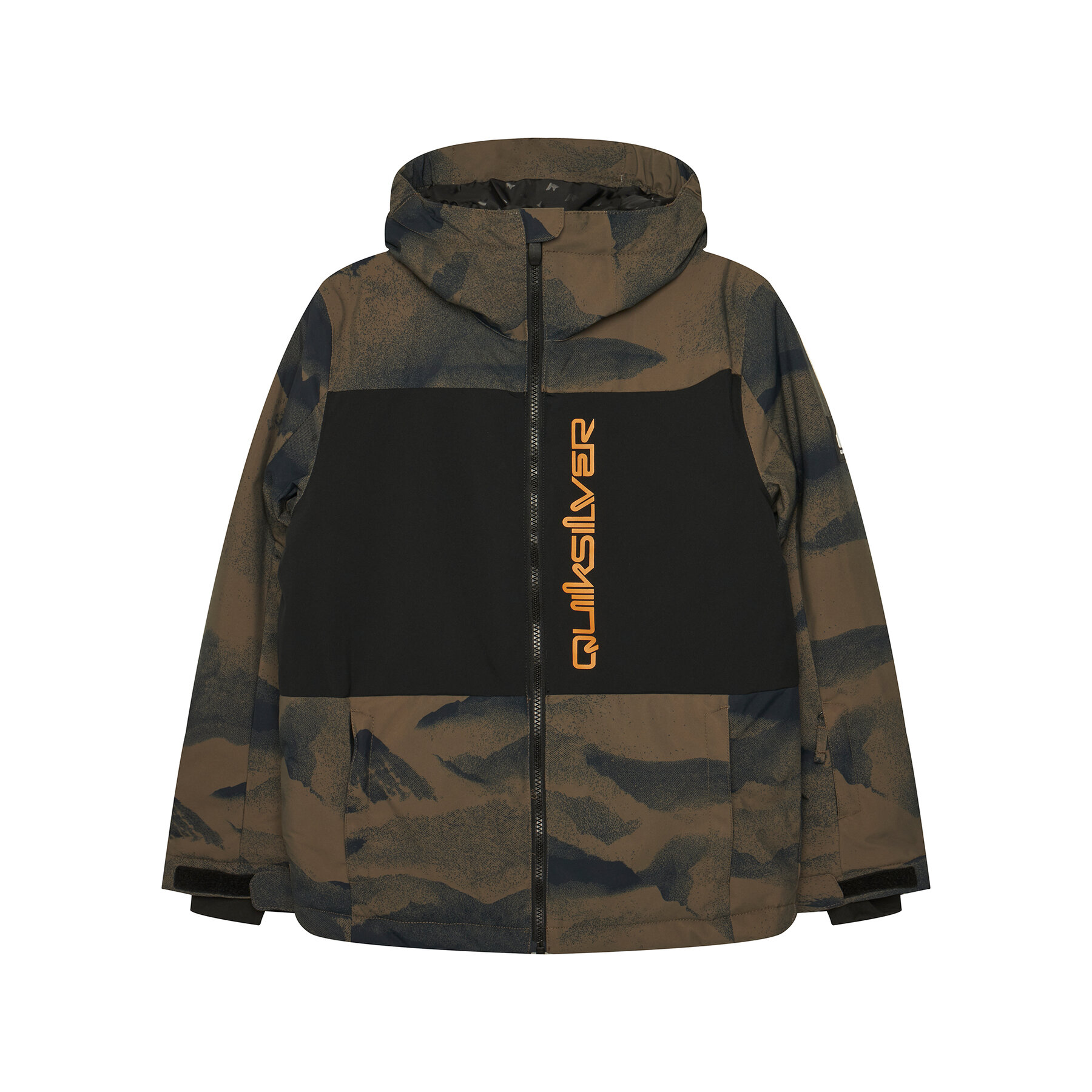 Quiksilver Kurtka snowboardowa Side Hit EQBTJ03195 Khaki Regular Fit