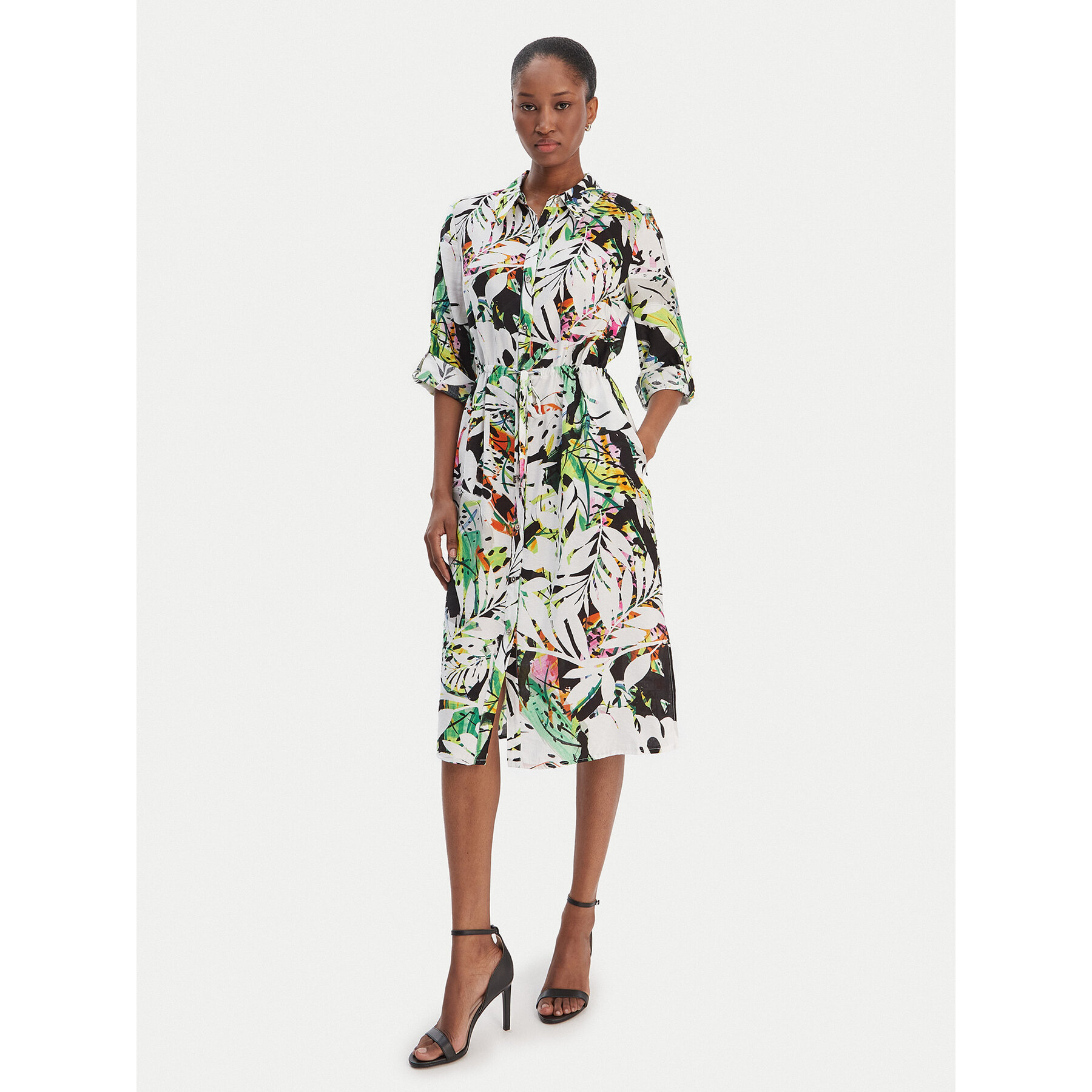 Joseph Ribkoff Sukienka koszulowa 261623 Kolorowy Regular Fit