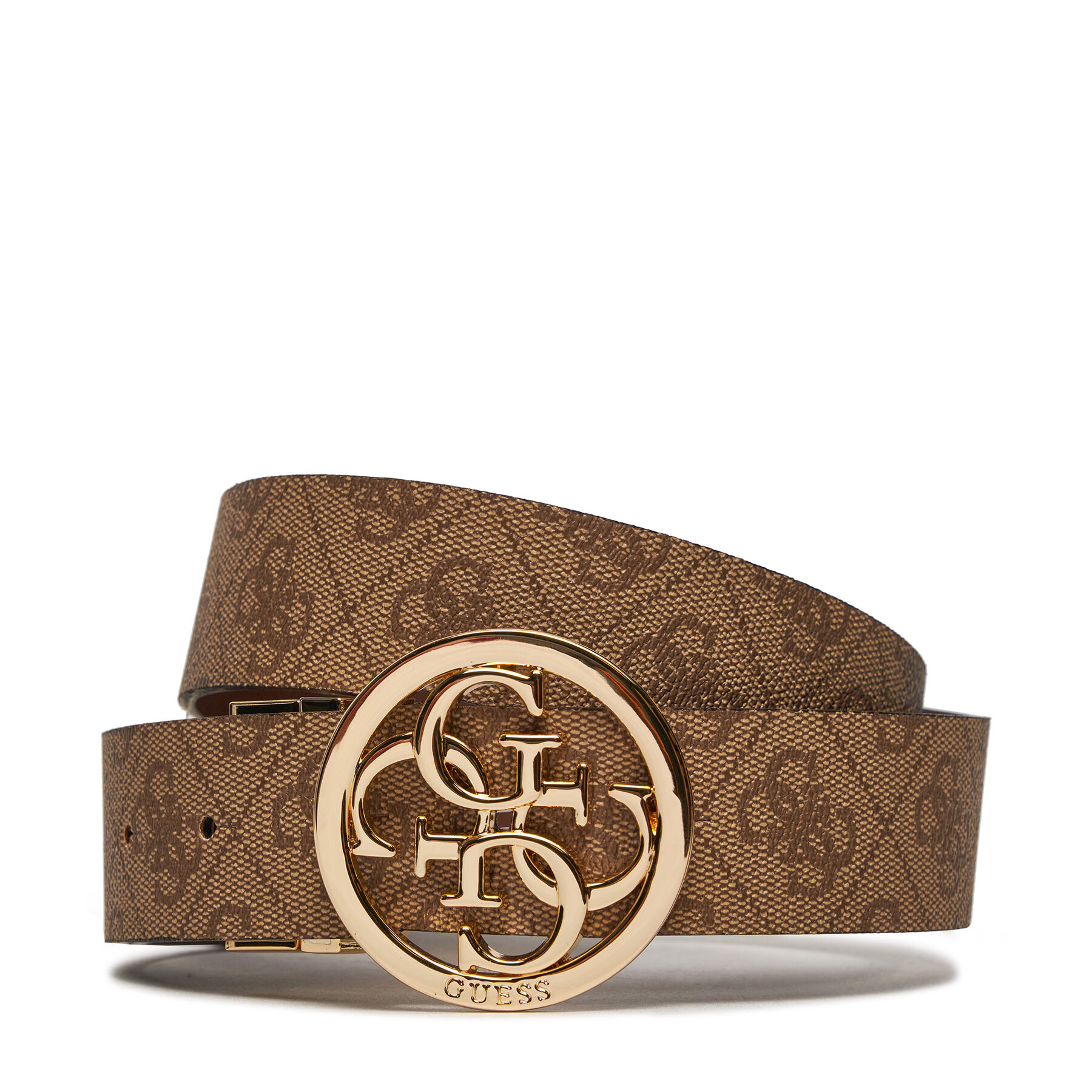 Guess Pasek Damski BW9166 P4235 Brązowy