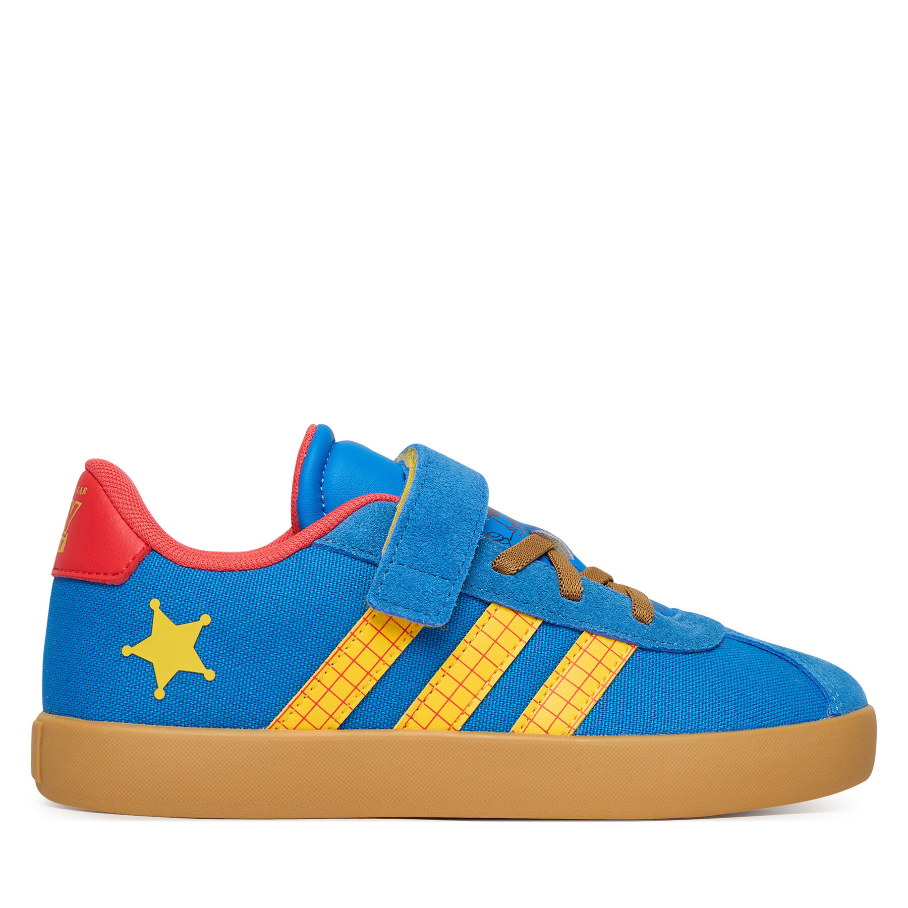 adidas Sneakersy Pixar Toy Story Vl Court 3.0 JQ4382 Niebieski