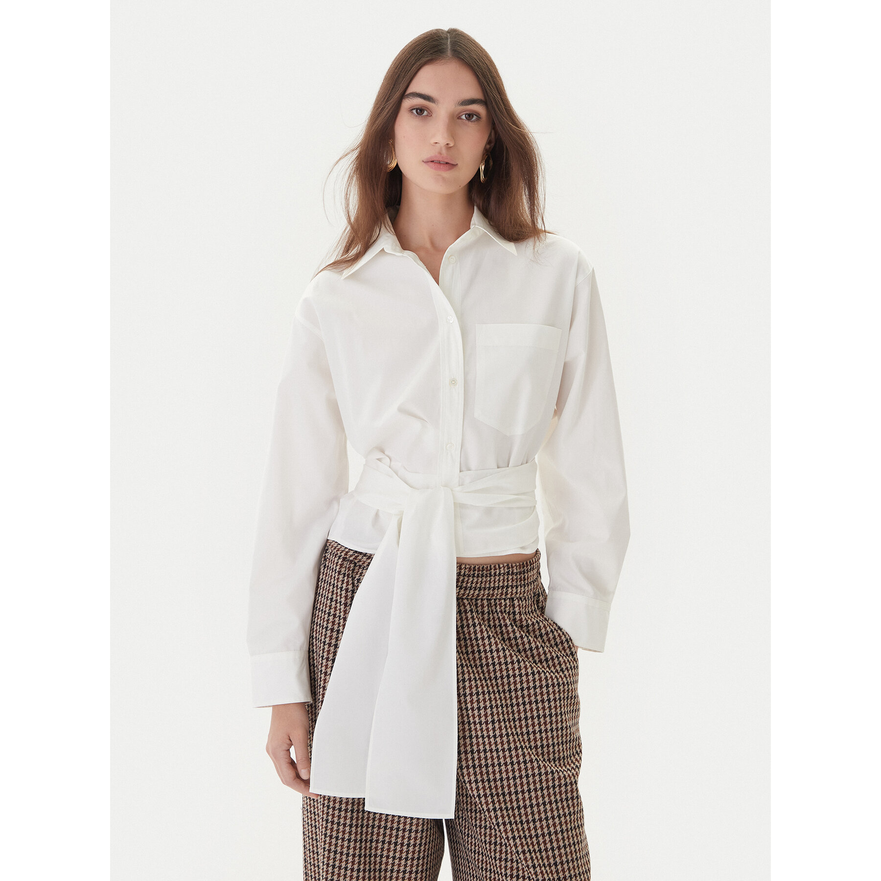 Weekend Max Mara Koszula Fresco 2525116072 Biały Regular Fit