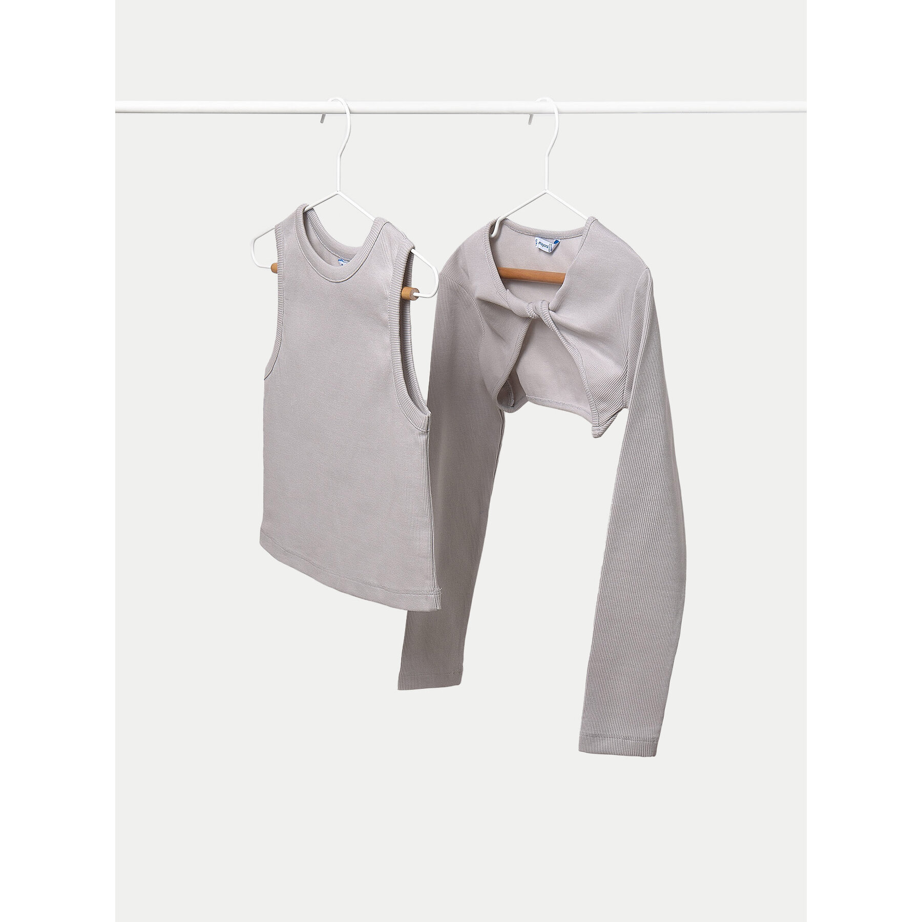 Mayoral Bluzka 6150 Szary Regular Fit