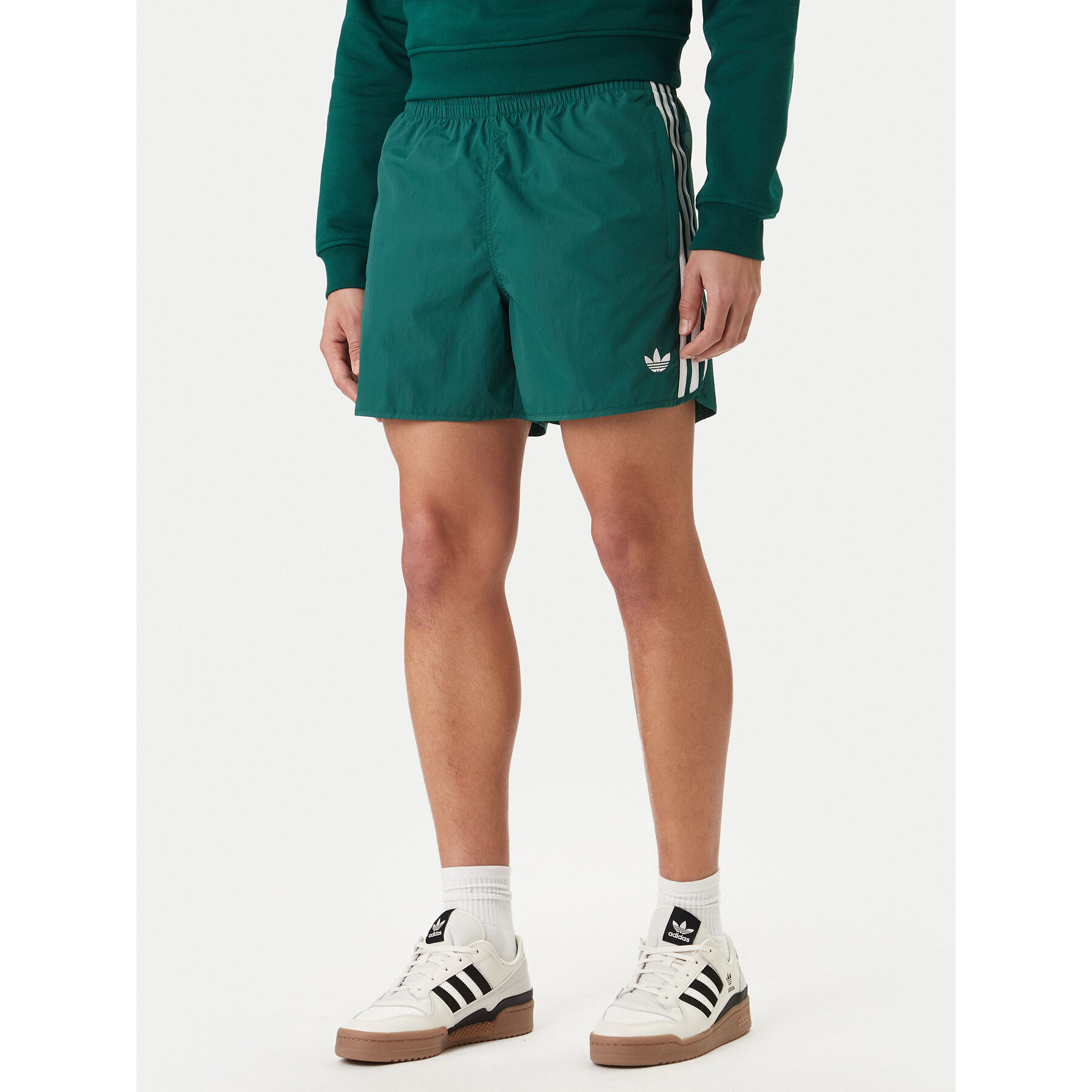 adidas Szorty sportowe Sprinter KE3569 Zielony Regular Fit