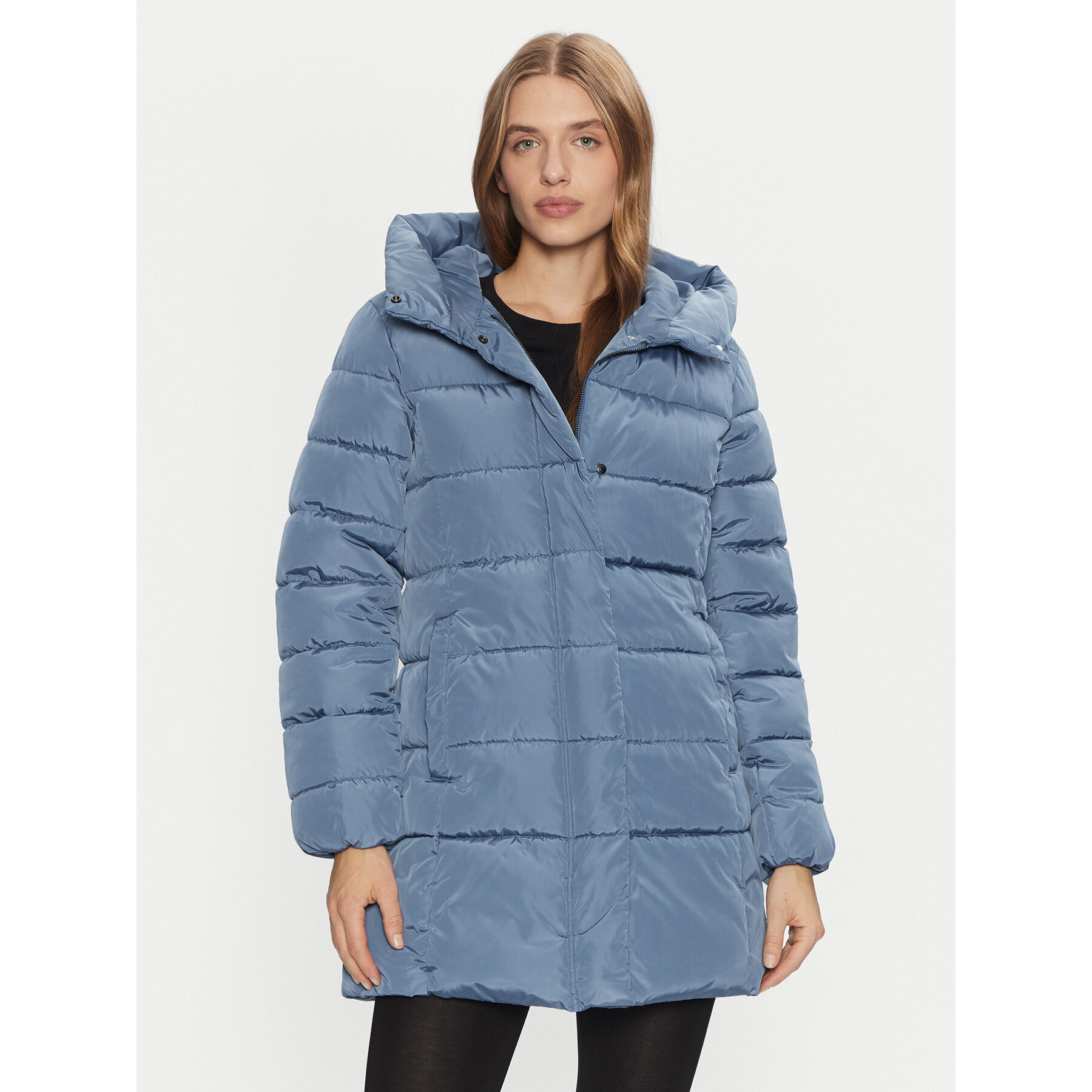 ONLY Kurtka zimowa Lina 15304782 Niebieski Regular Fit