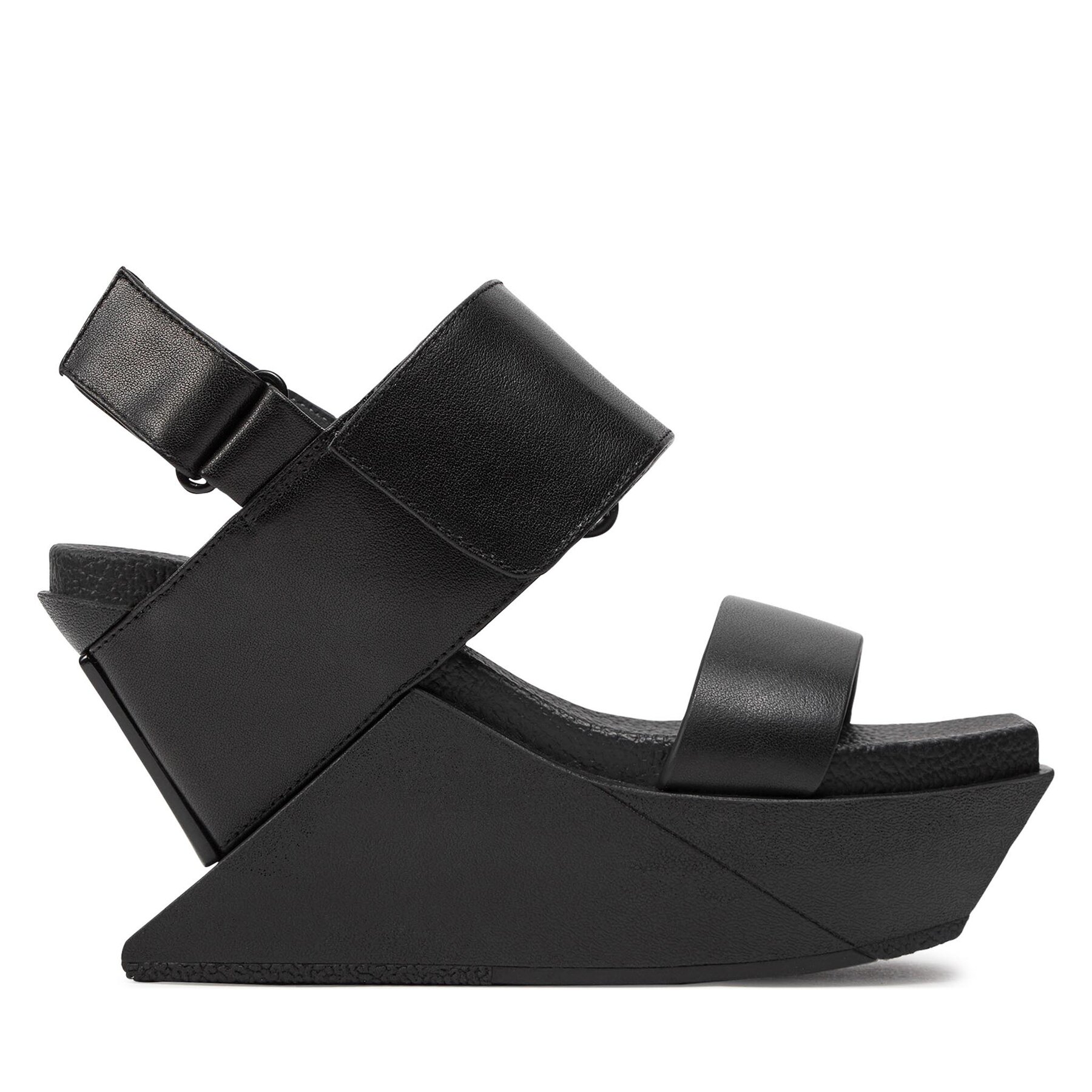 United Nude Sandały Delta Wedge Sandal 1041301162 Czarny